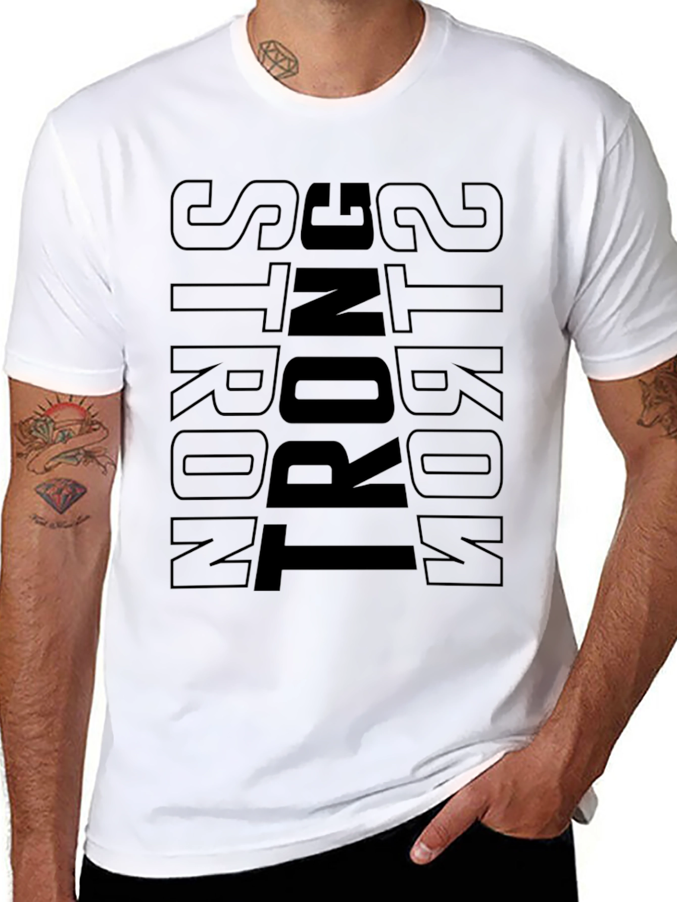 Strong Mom T-Shirt - Bold Graphic Design