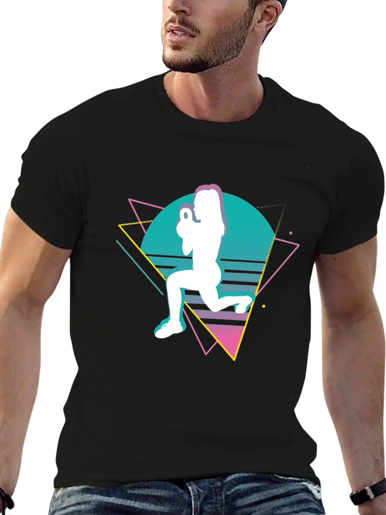 Retro Fitness Graphic Tee