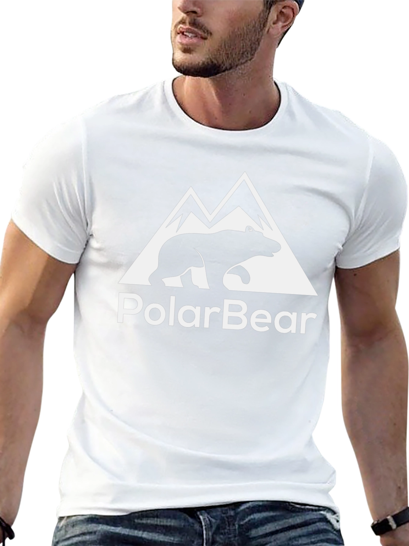 Polar Bear Mountain Graphic T-Shirt