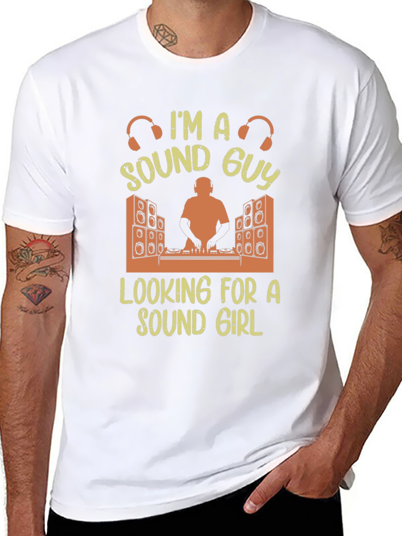 Sound Guy T-Shirt - DJ Lover Graphic Tee