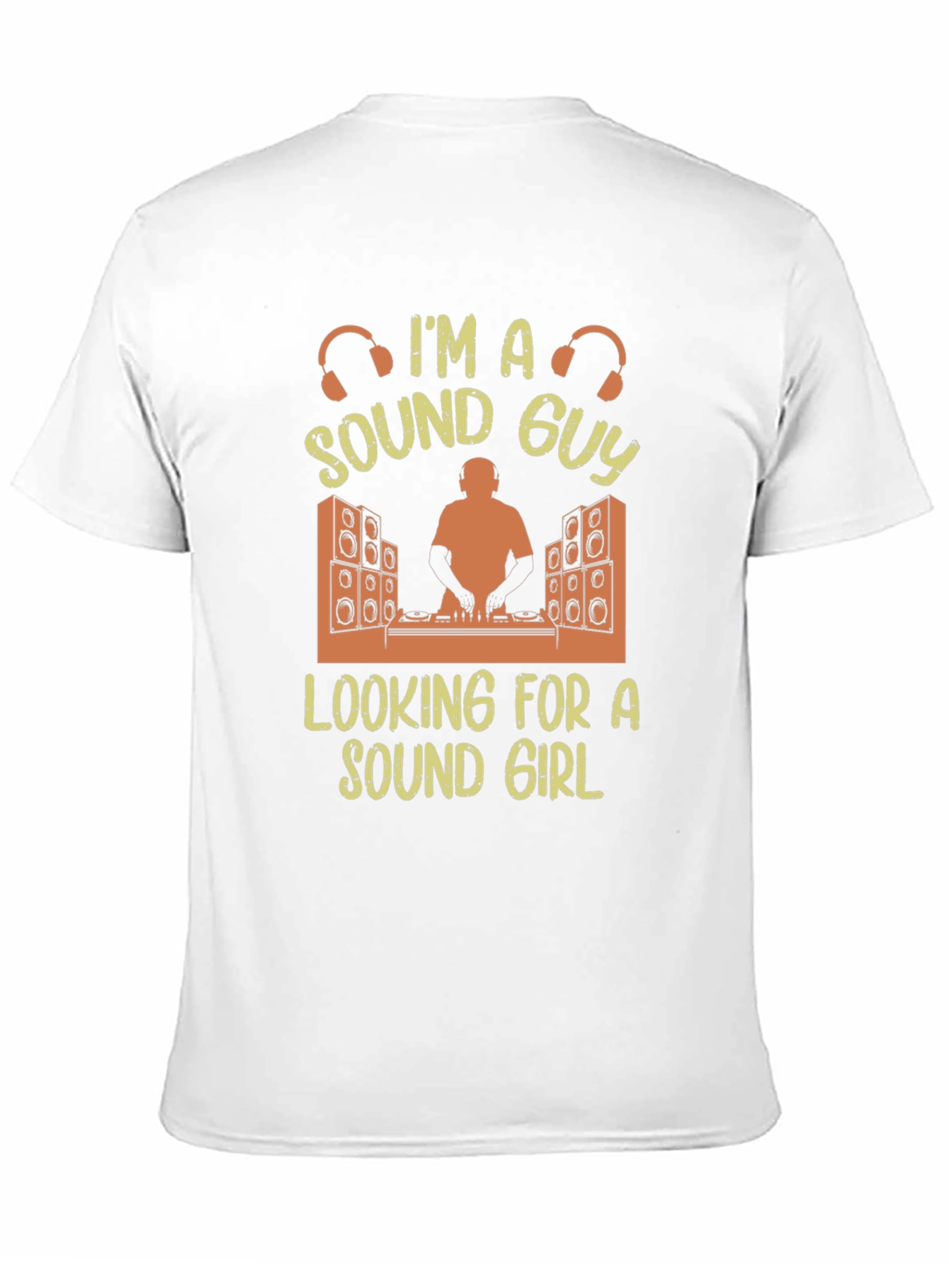 Sound Guy T-Shirt - DJ Lover Graphic Tee