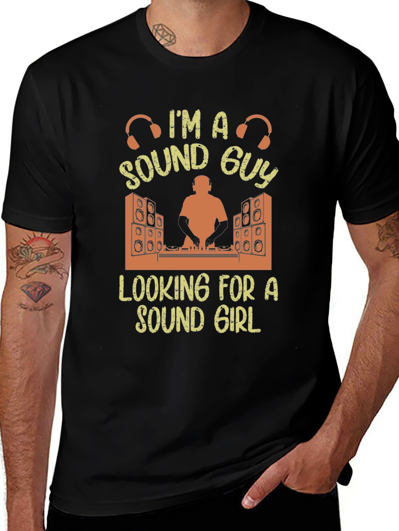 Sound Guy T-Shirt - DJ Lover Graphic Tee