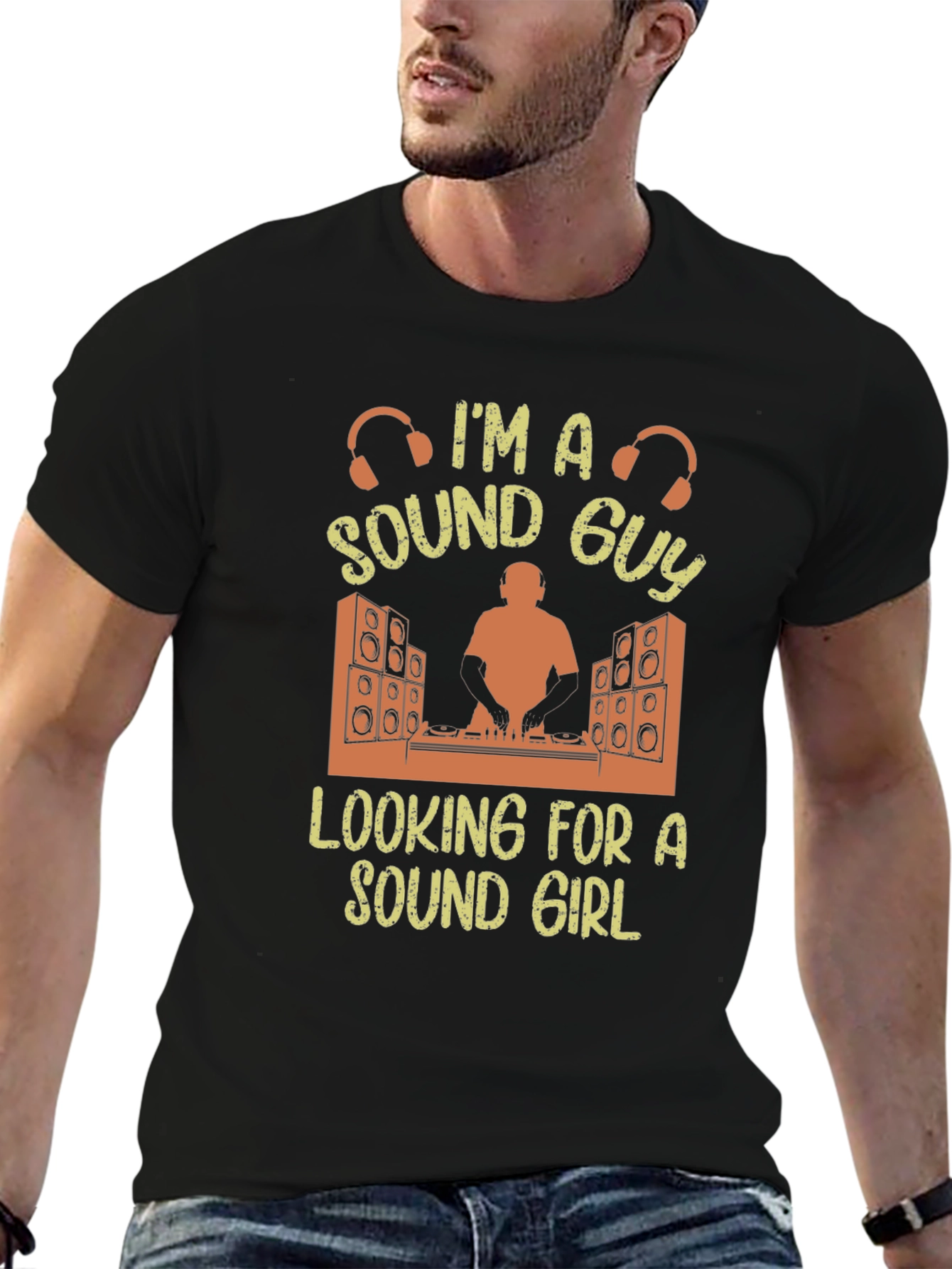 Sound Guy T-Shirt - DJ Lover Graphic Tee