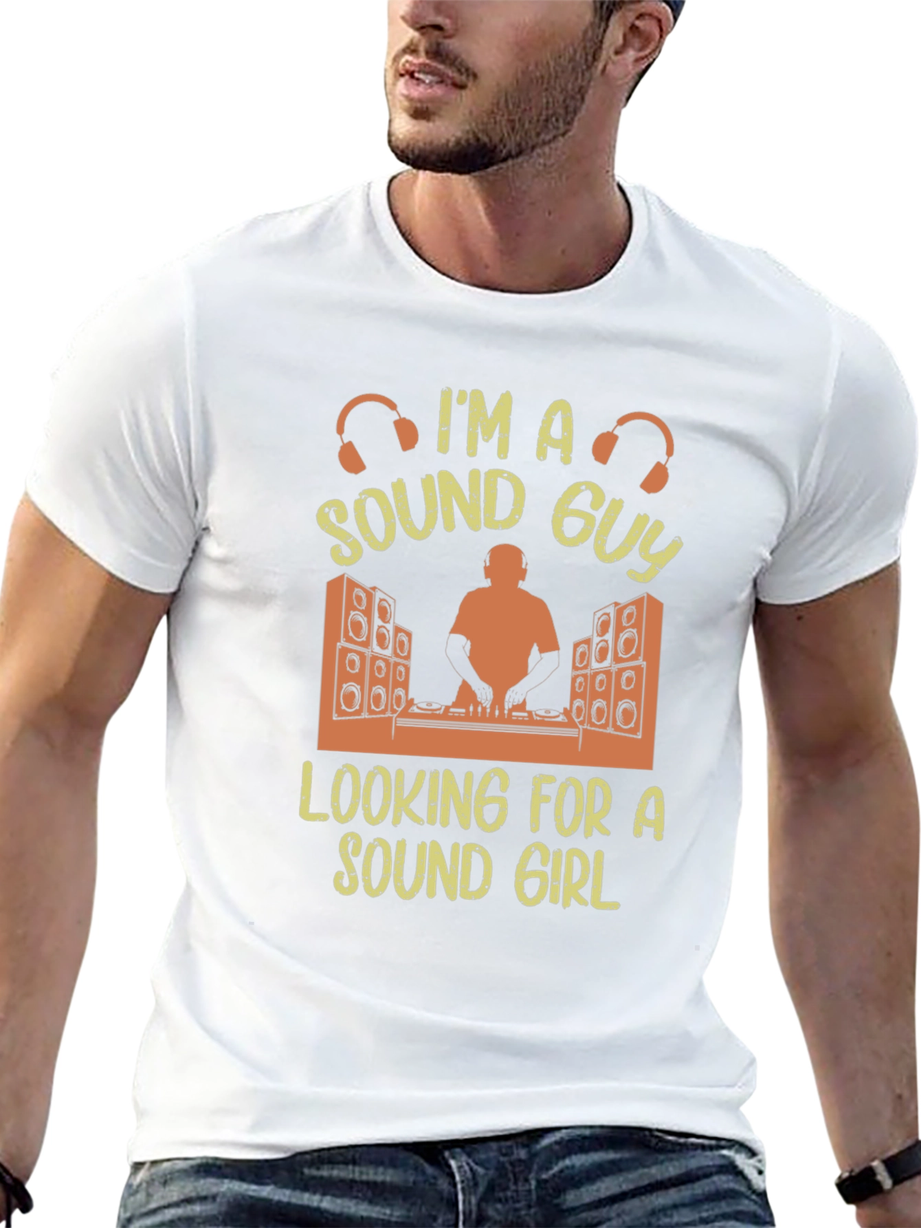 Sound Guy T-Shirt - DJ Lover Graphic Tee