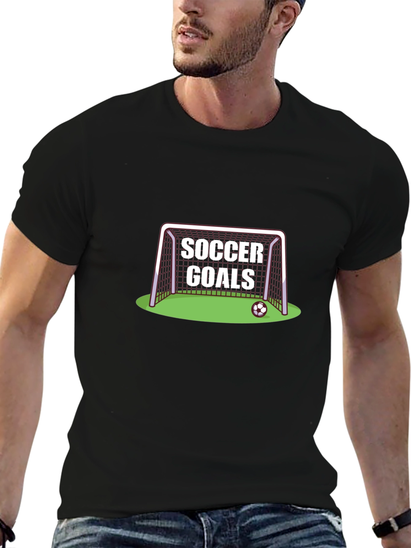 Soccer Goals Graphic T-Shirt