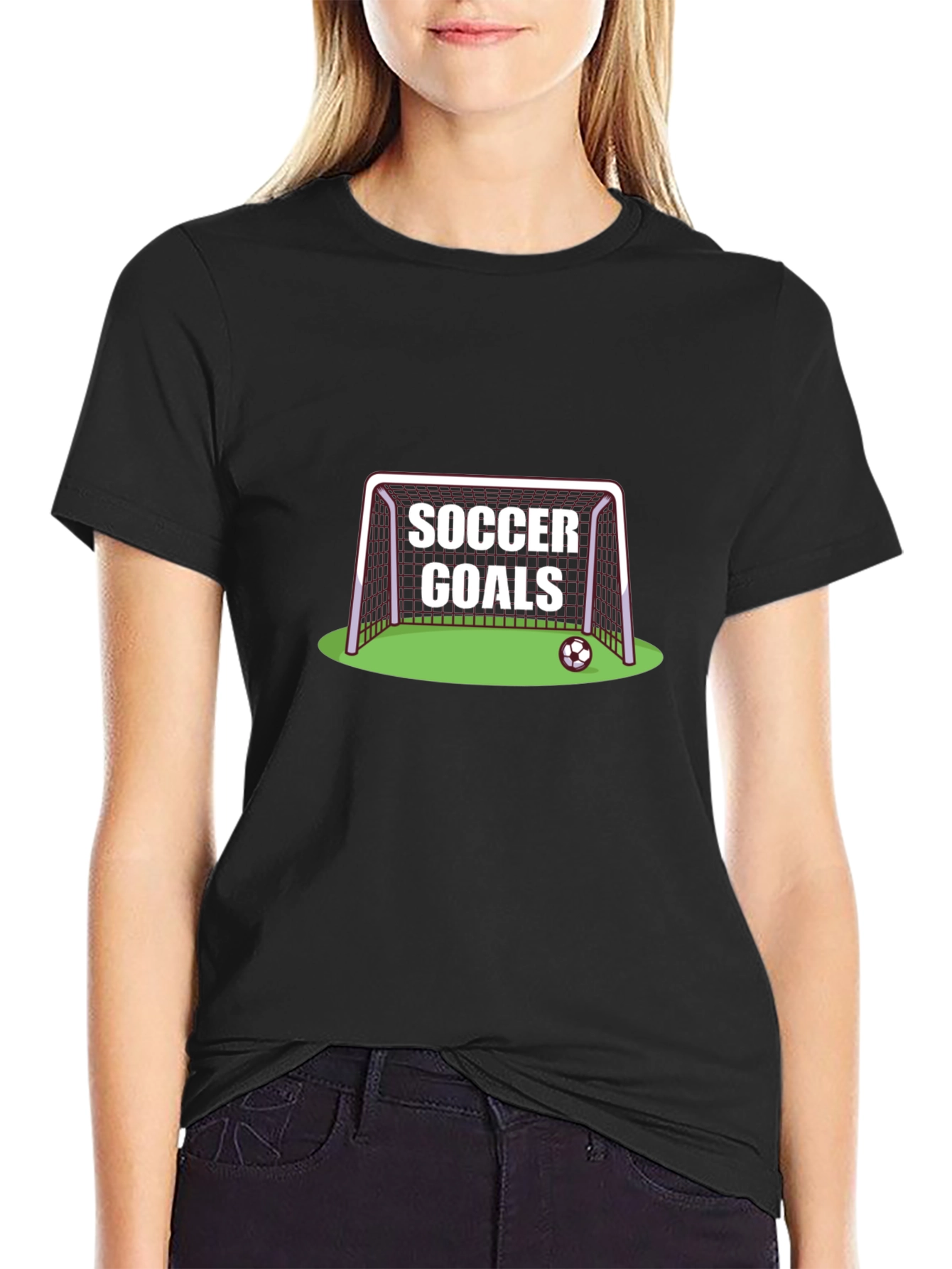 Soccer Goals Graphic T-Shirt