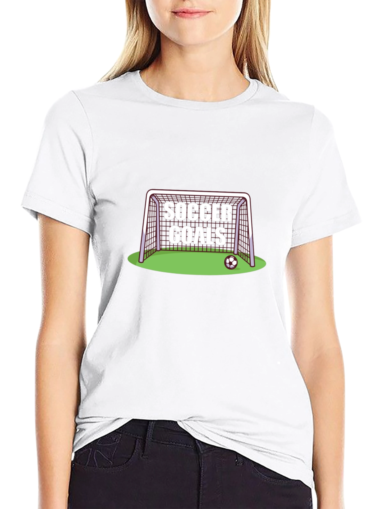 Soccer Goals Graphic T-Shirt