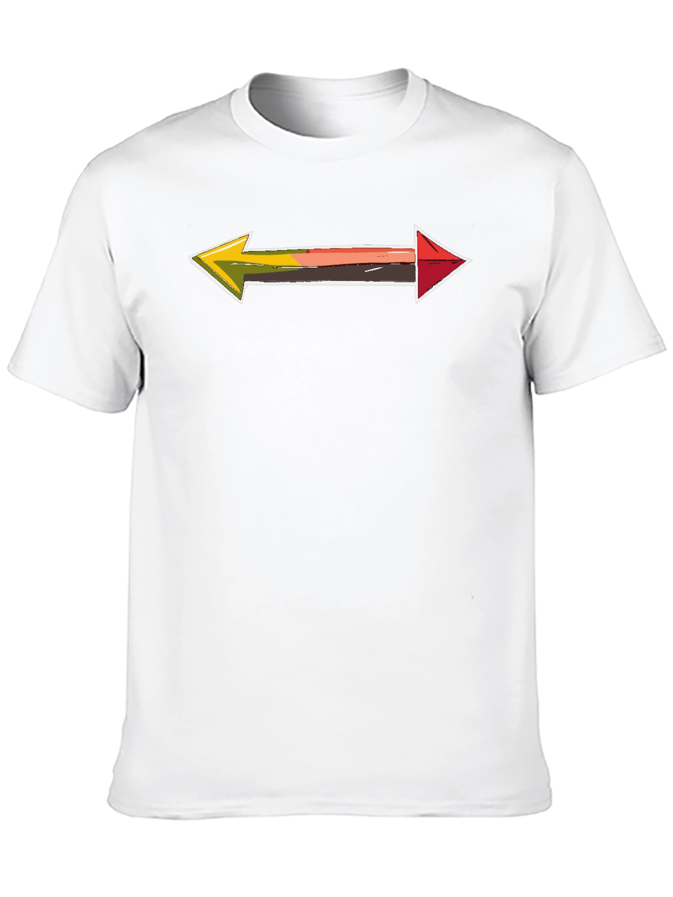 Arrow Directional Tee -  Novelty Graphic T-Shirt