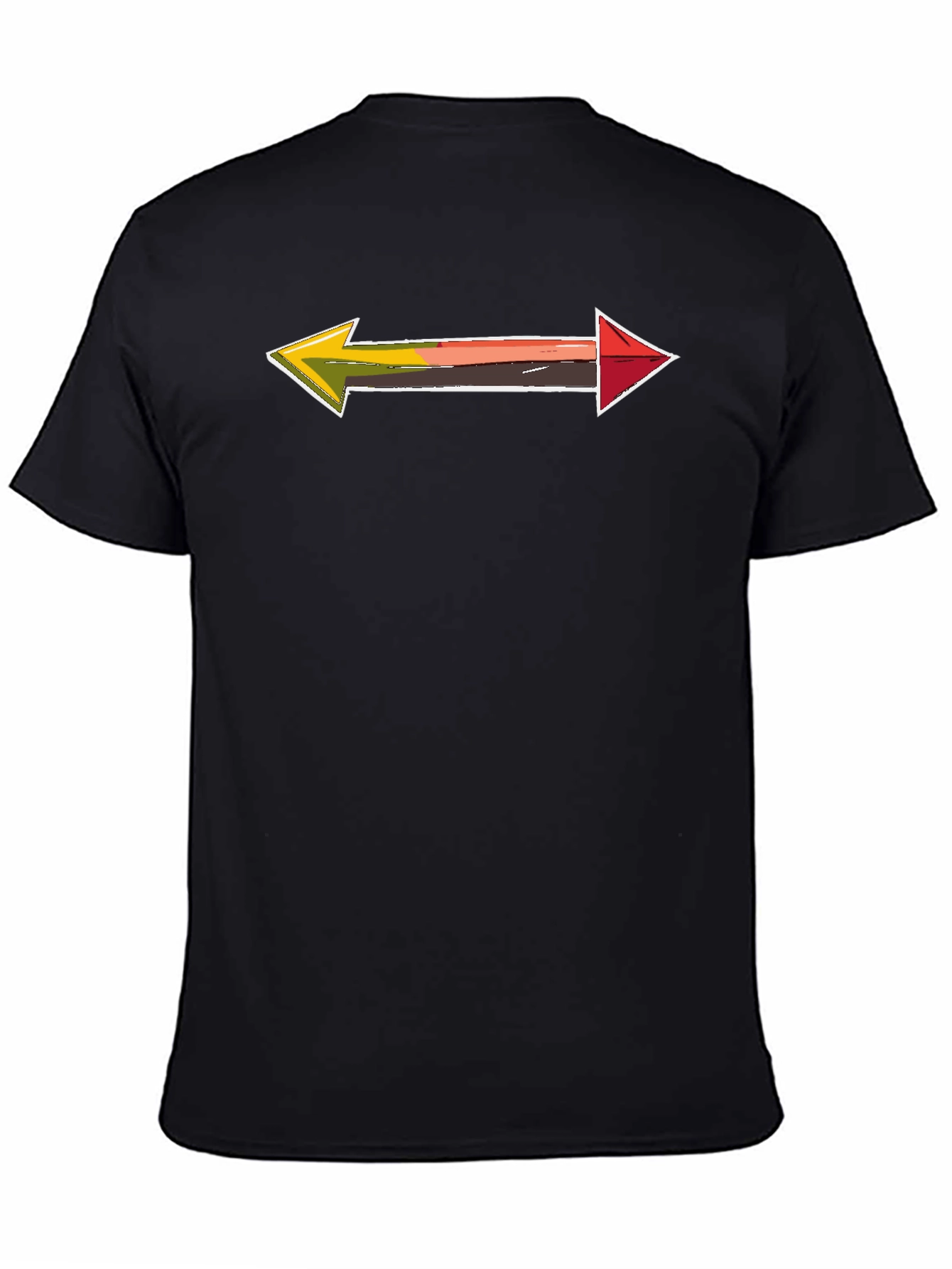 Arrow Directional Tee -  Novelty Graphic T-Shirt