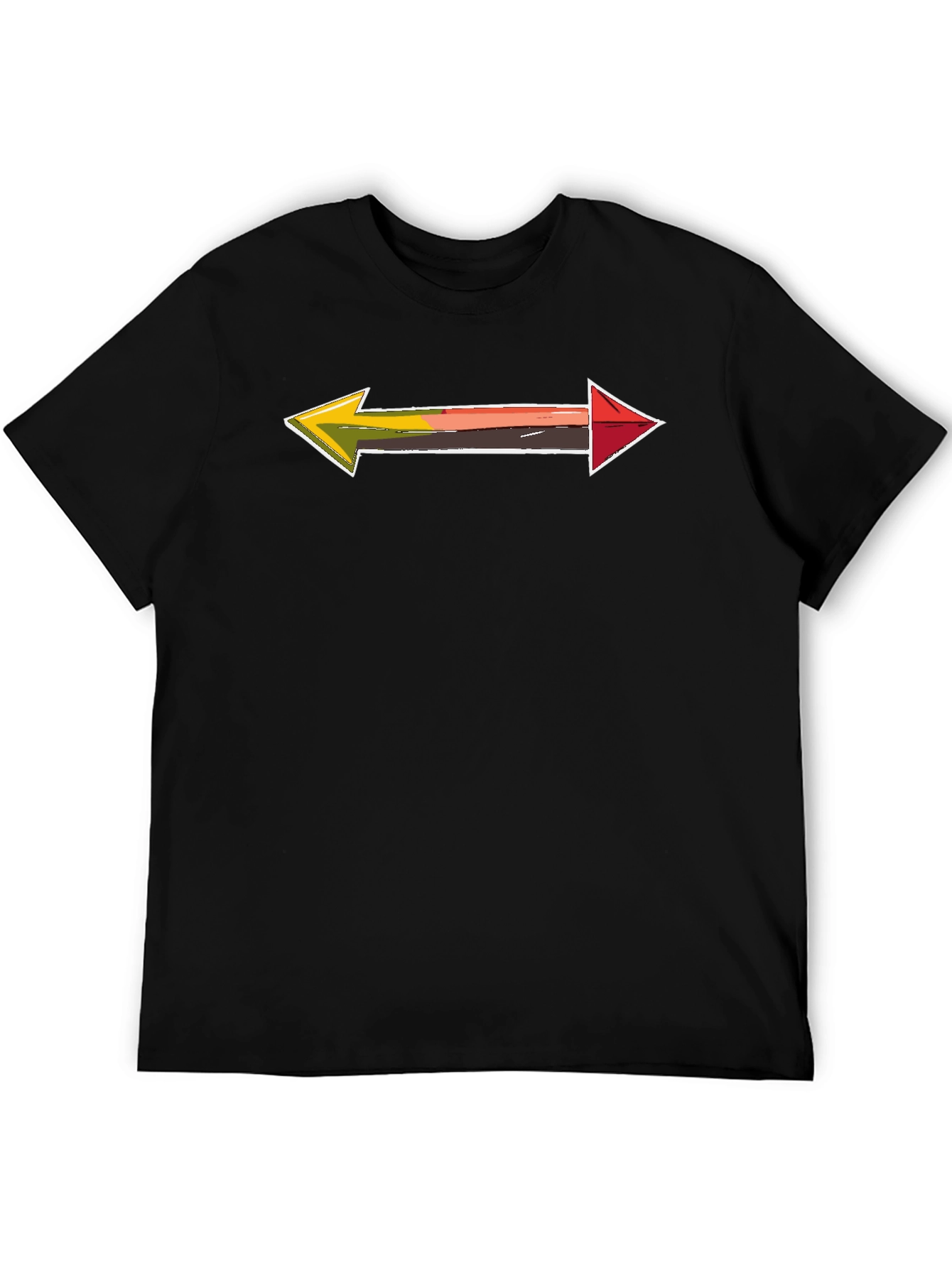 Arrow Directional Tee -  Novelty Graphic T-Shirt