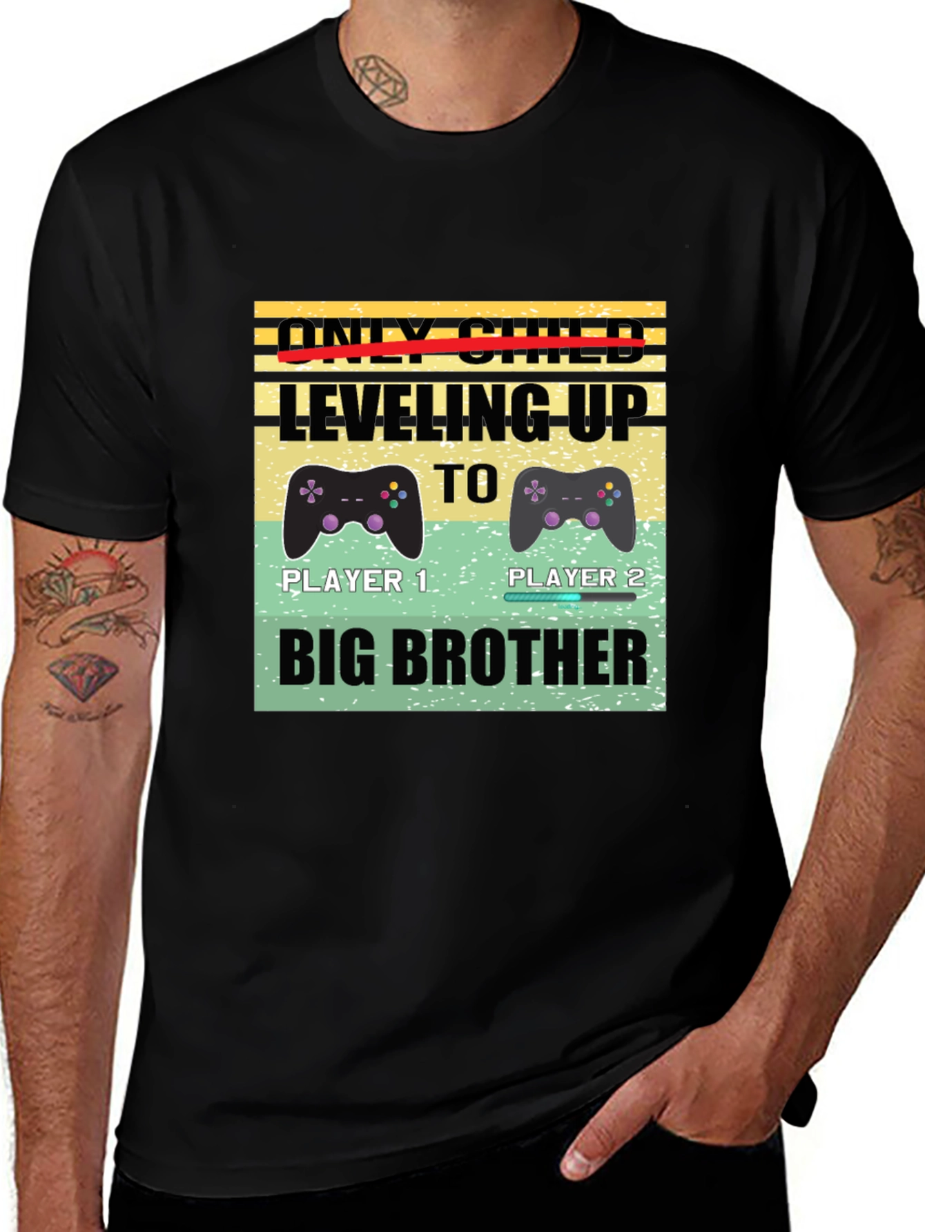 Leveling Up to Big Brother T-Shirt