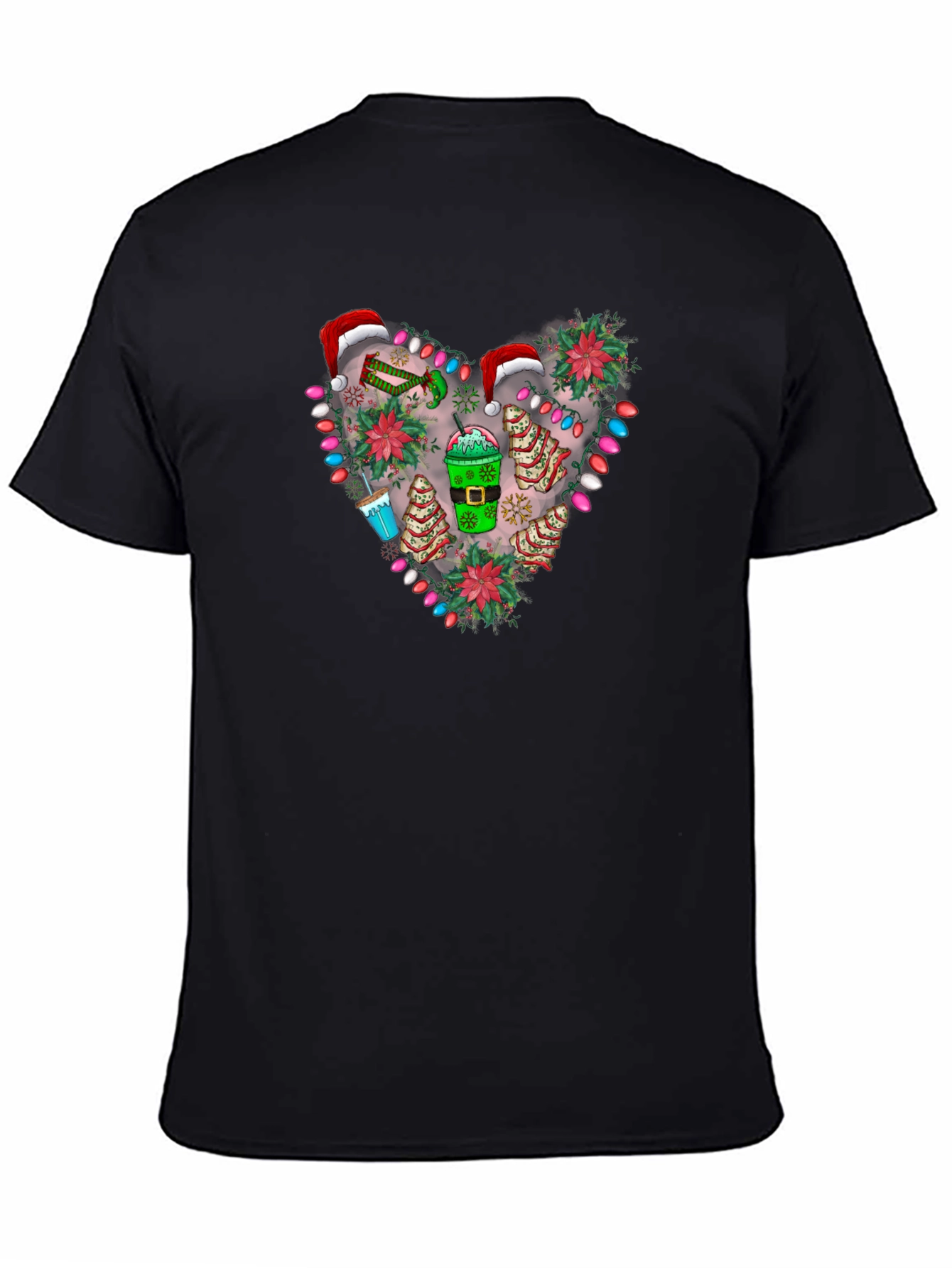 Festive Holiday Heart T-Shirt