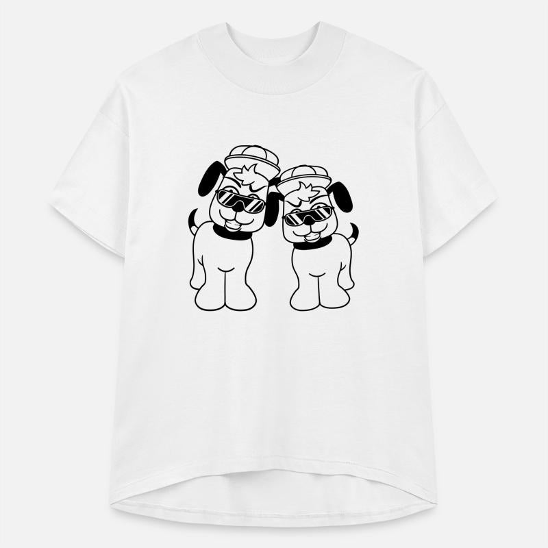 2 DJ Dogs Sunglasses Teenager Cap Cappy Team Crew