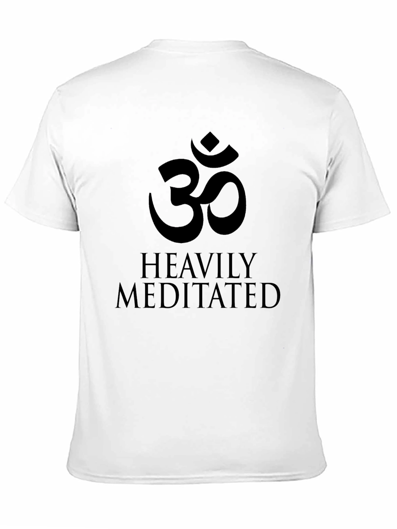 Heavily Meditated Black T-Shirt
