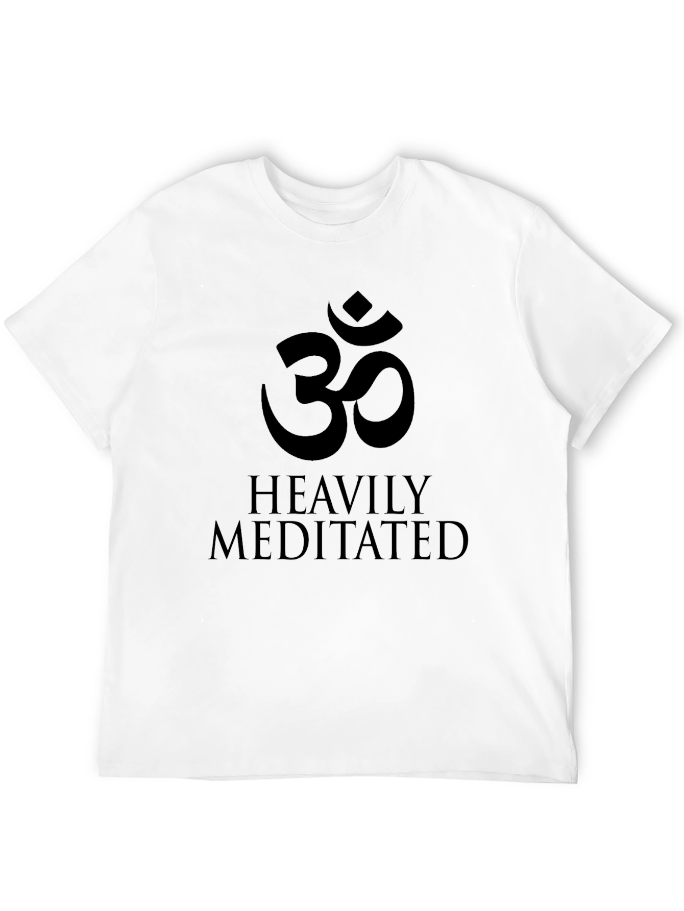 Heavily Meditated Black T-Shirt