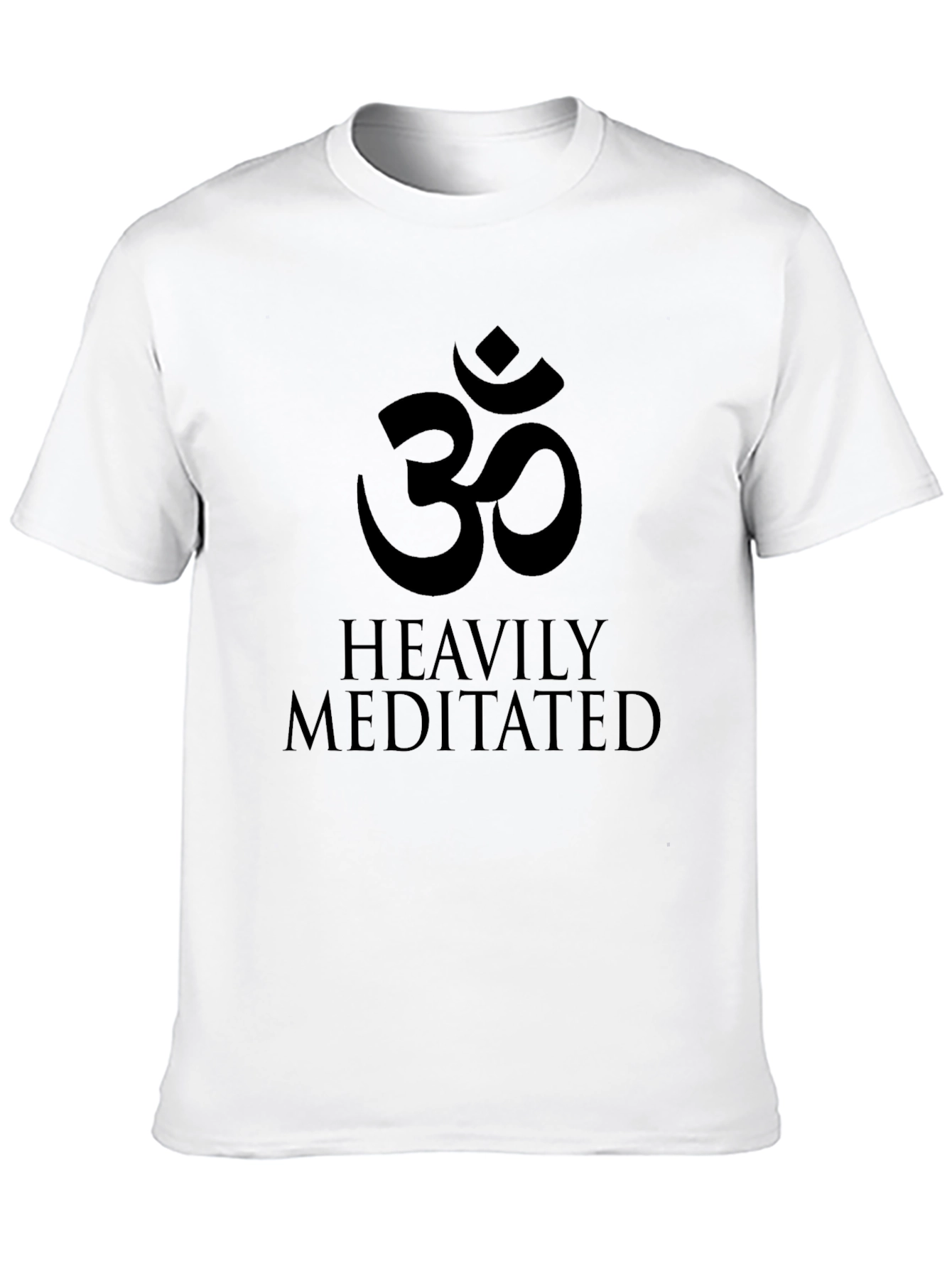 Heavily Meditated Black T-Shirt
