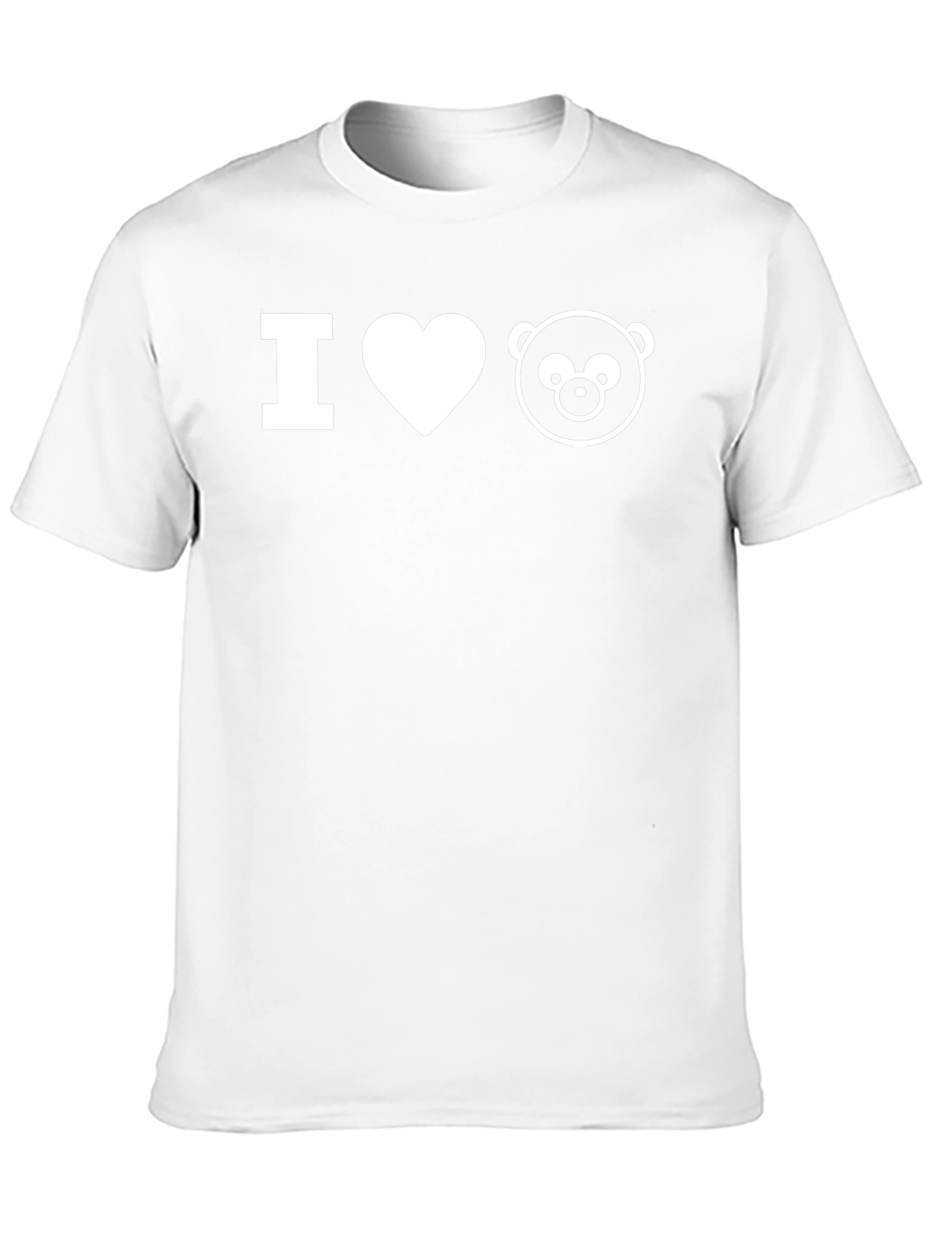 I Heart Bear T-Shirt - Stylish Graphic Tee