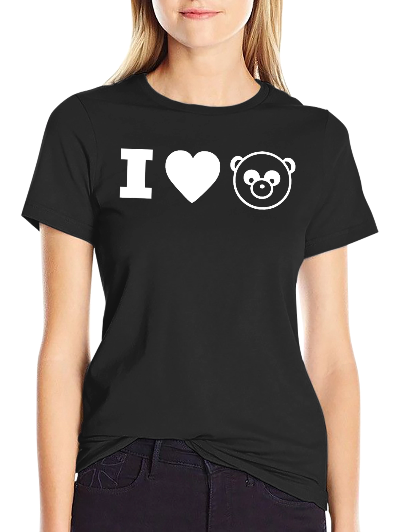 I Heart Bear T-Shirt - Stylish Graphic Tee