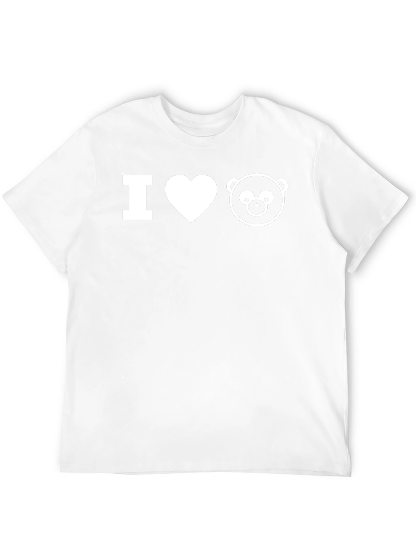 I Heart Bear T-Shirt - Stylish Graphic Tee