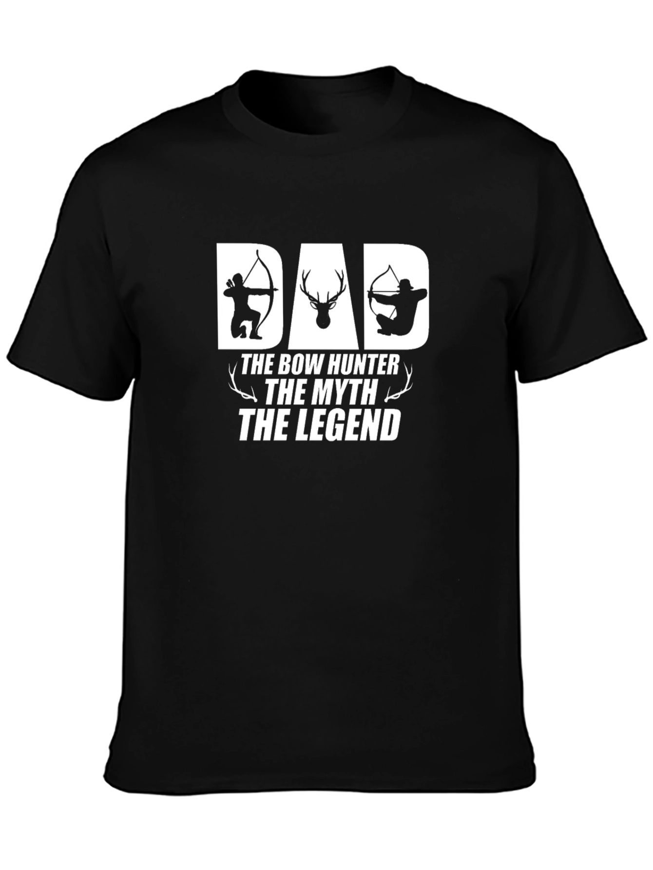 Dad Bow Hunter T-Shirt - The Myth The Legend