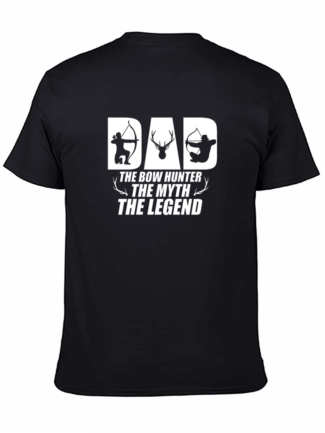 Dad Bow Hunter T-Shirt - The Myth The Legend