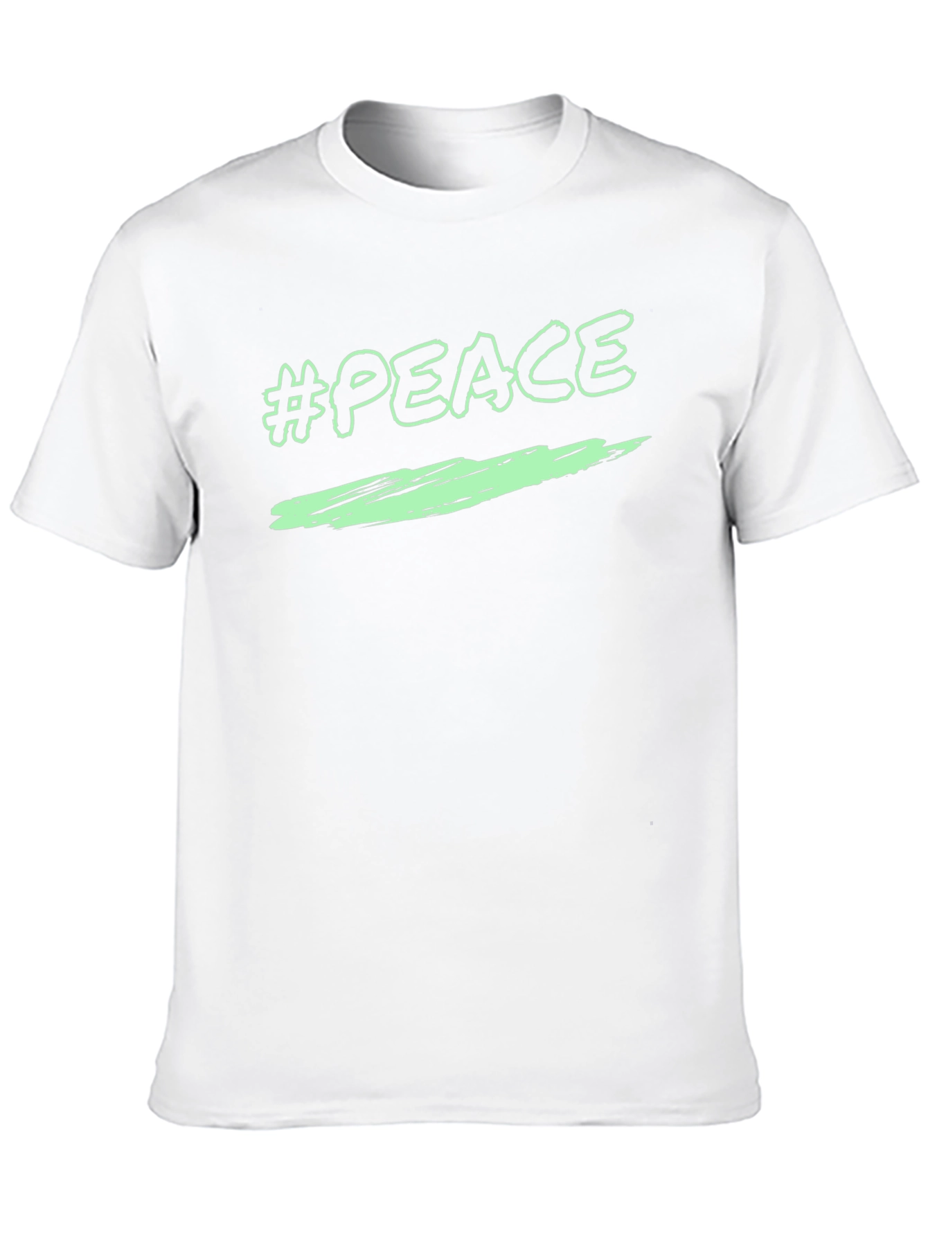 Peace Graphic T-Shirt - Black