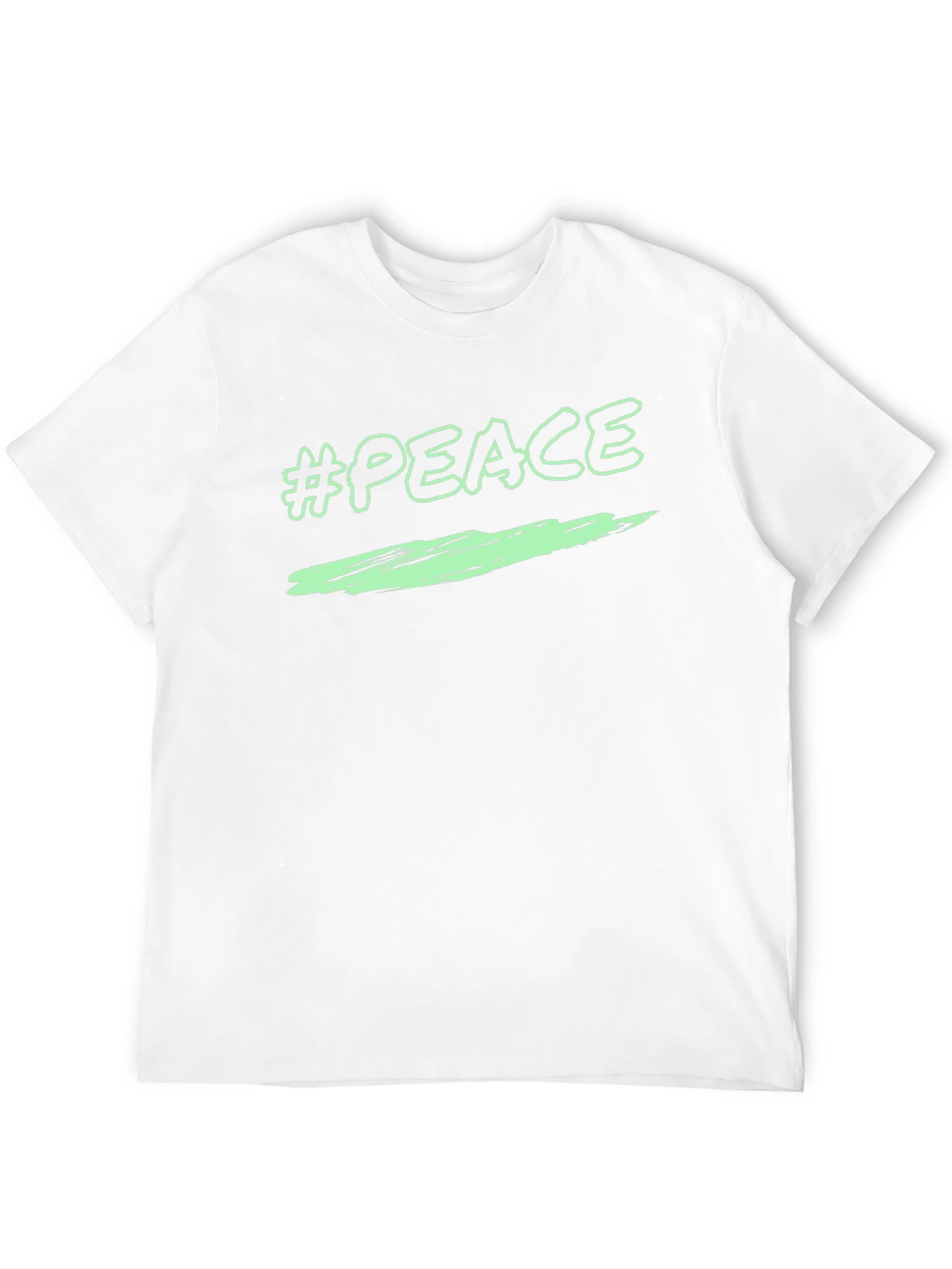 Peace Graphic T-Shirt - Black