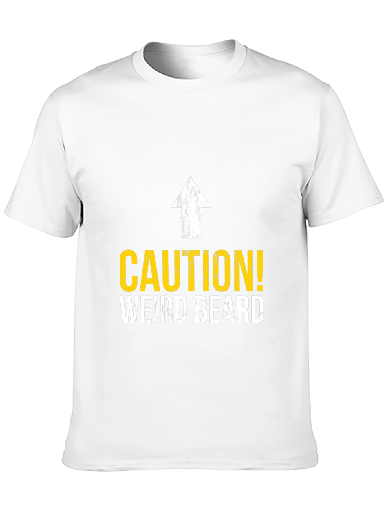Caution! Weird Beard T-Shirt - Funny Graphic Tee