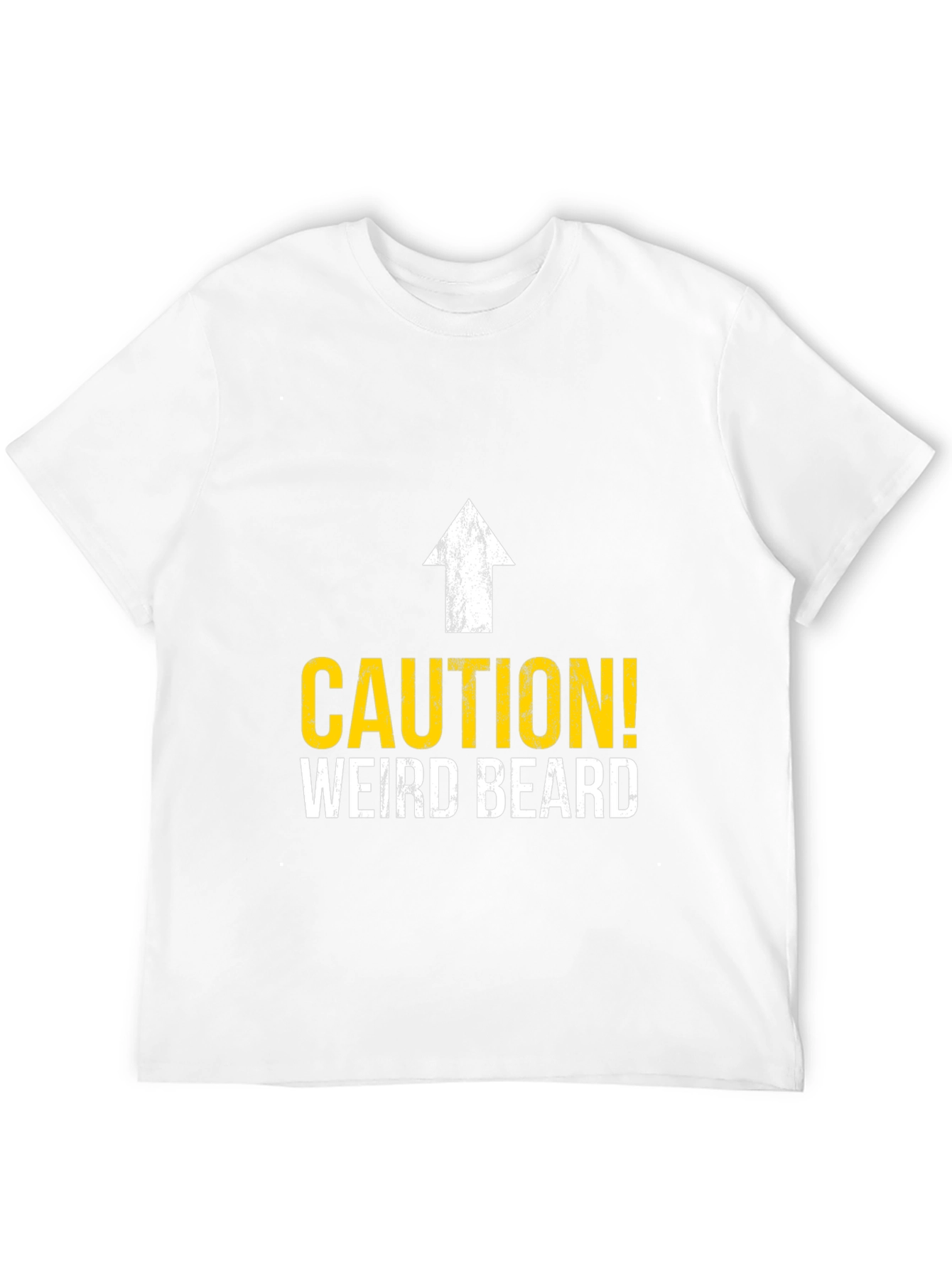 Caution! Weird Beard T-Shirt - Funny Graphic Tee