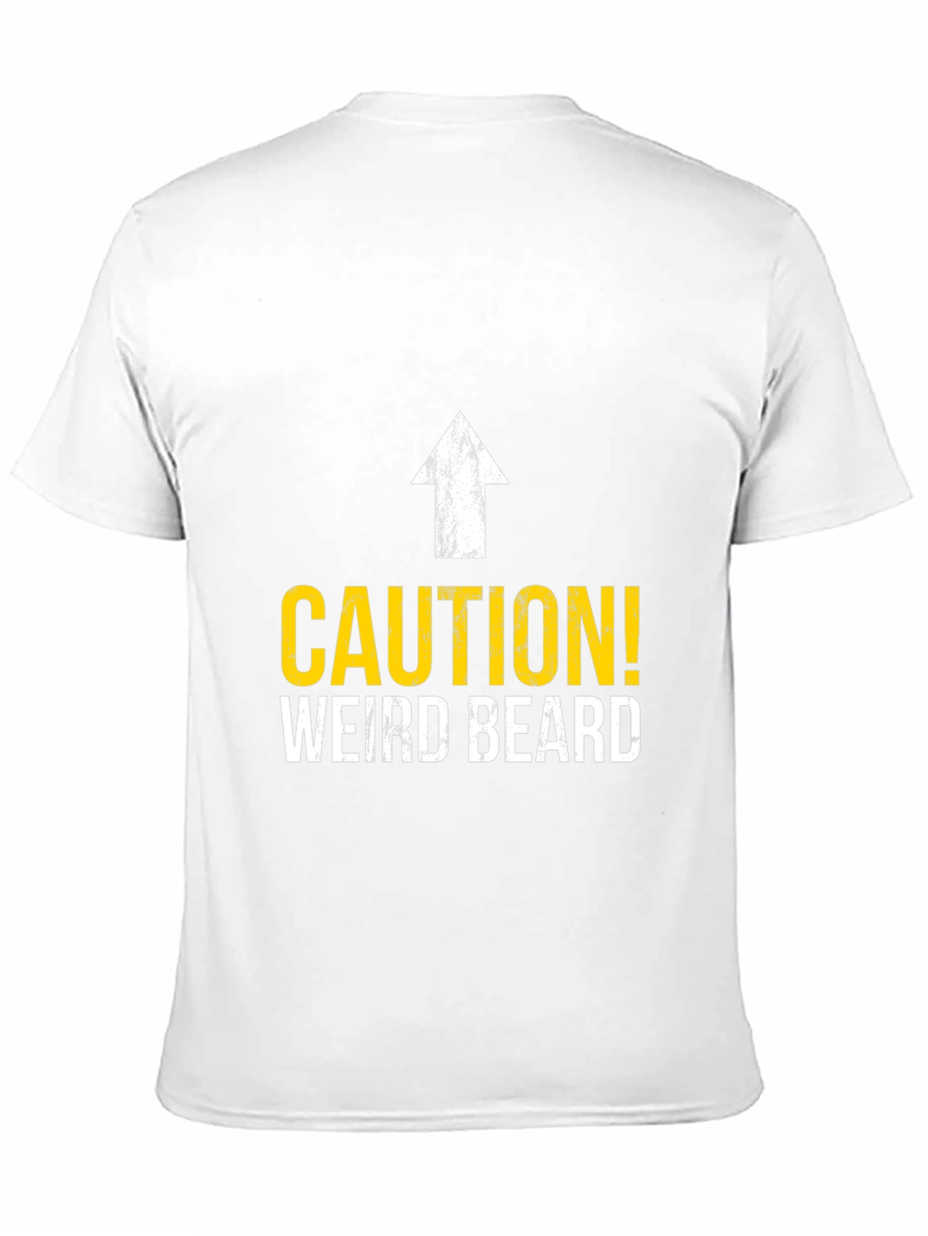 Caution! Weird Beard T-Shirt - Funny Graphic Tee