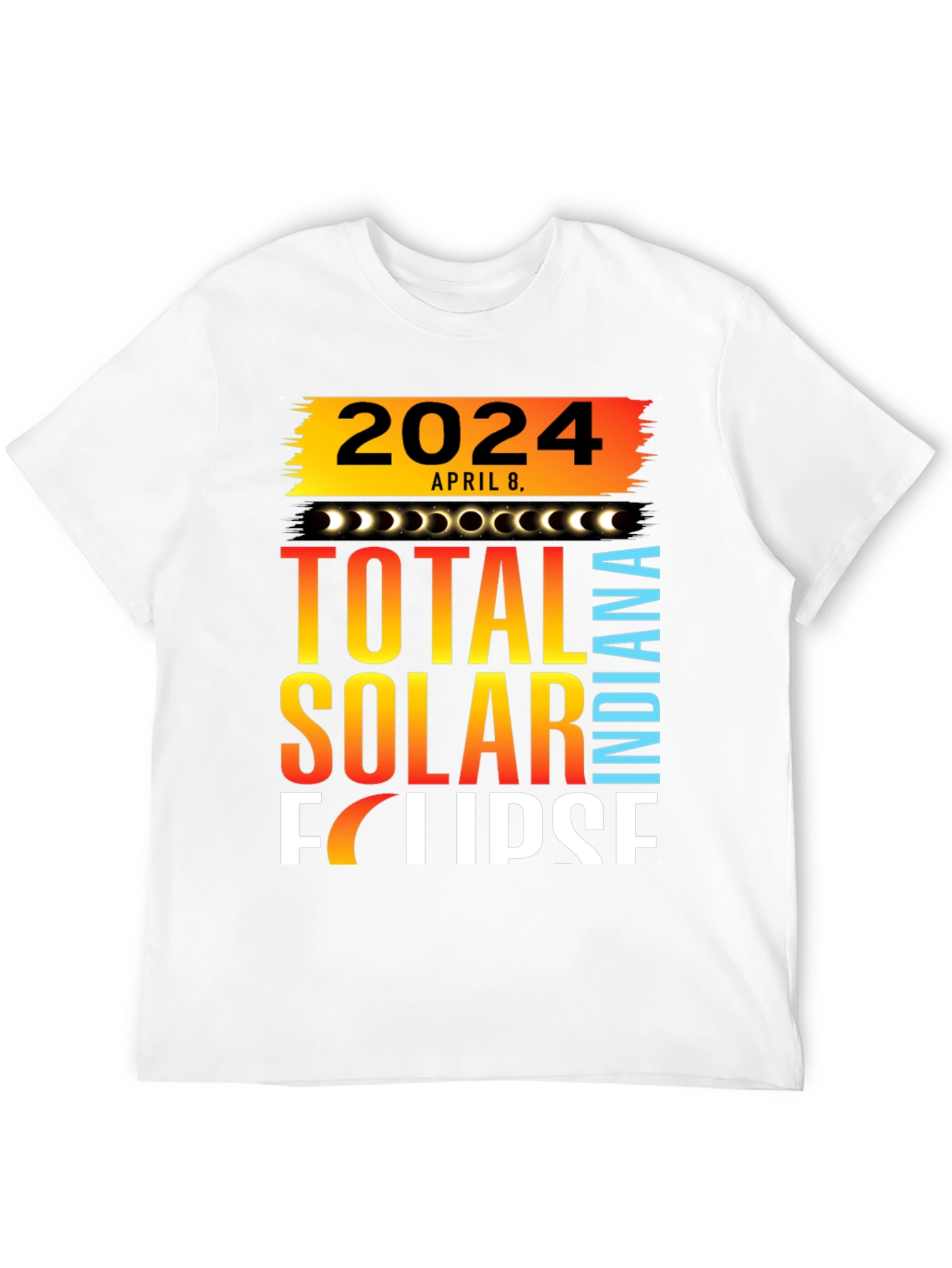 2024 Indiana Total Solar Eclipse T-Shirt