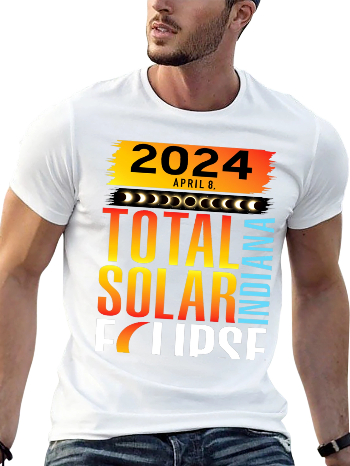 2024 Indiana Total Solar Eclipse T-Shirt