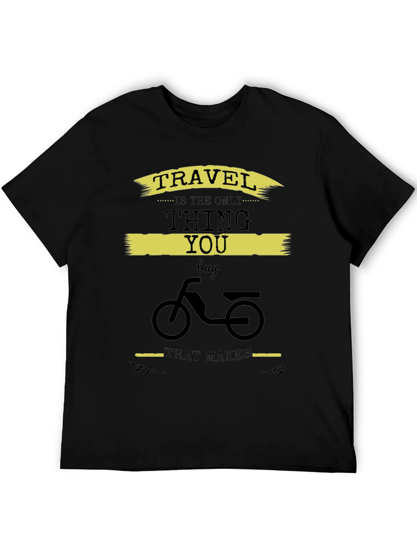 Travel Themed Graphic Print T-Shirt