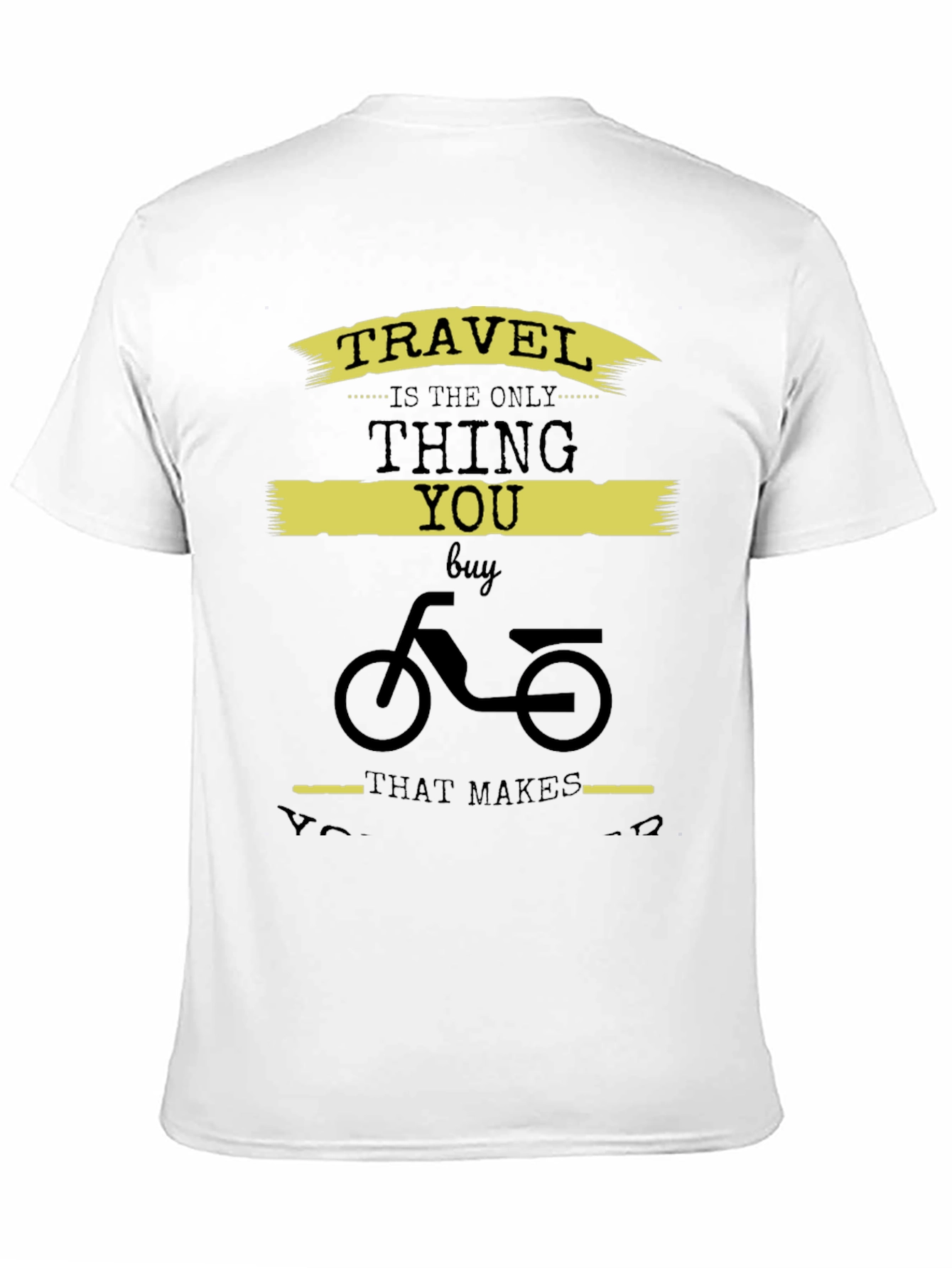Travel Themed Graphic Print T-Shirt