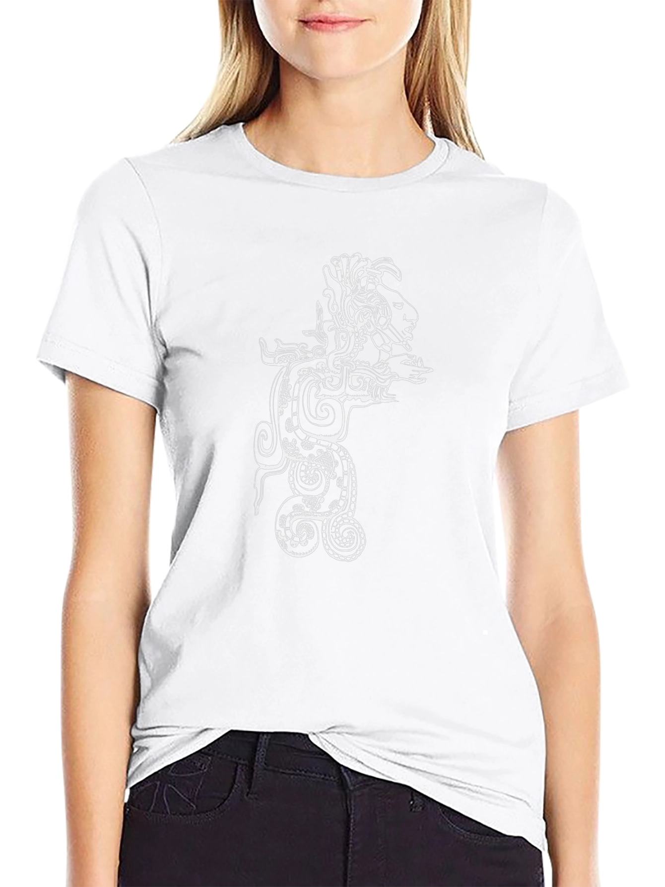 Mayan Glyph T-Shirt - Stylish Graphic Tee