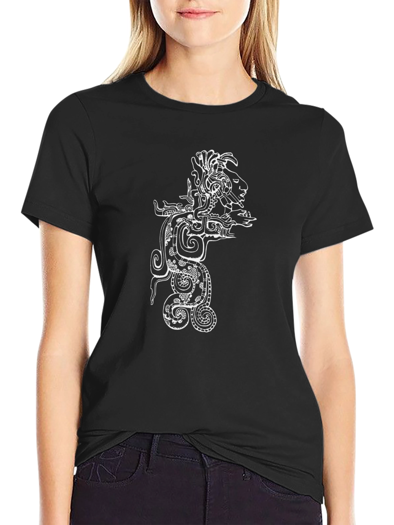 Mayan Glyph T-Shirt - Stylish Graphic Tee