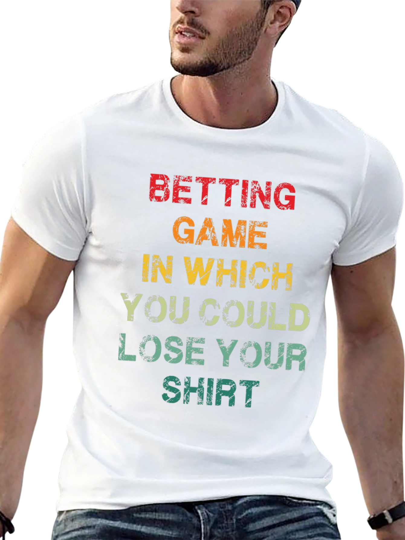 Betting Game T-Shirt - Lose Your Shirt Fun Tee!