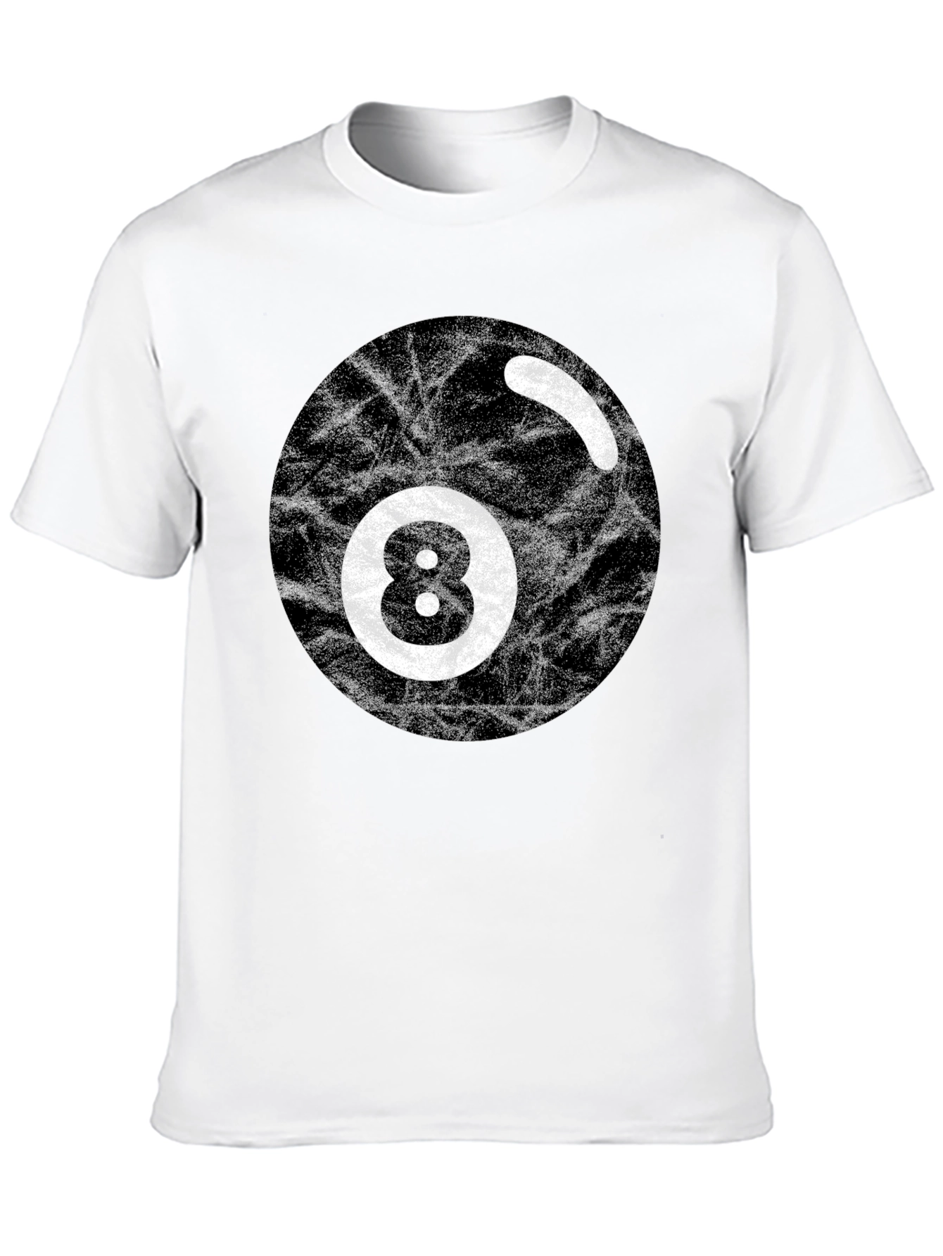 8 Ball Graphic Tee - Retro Style