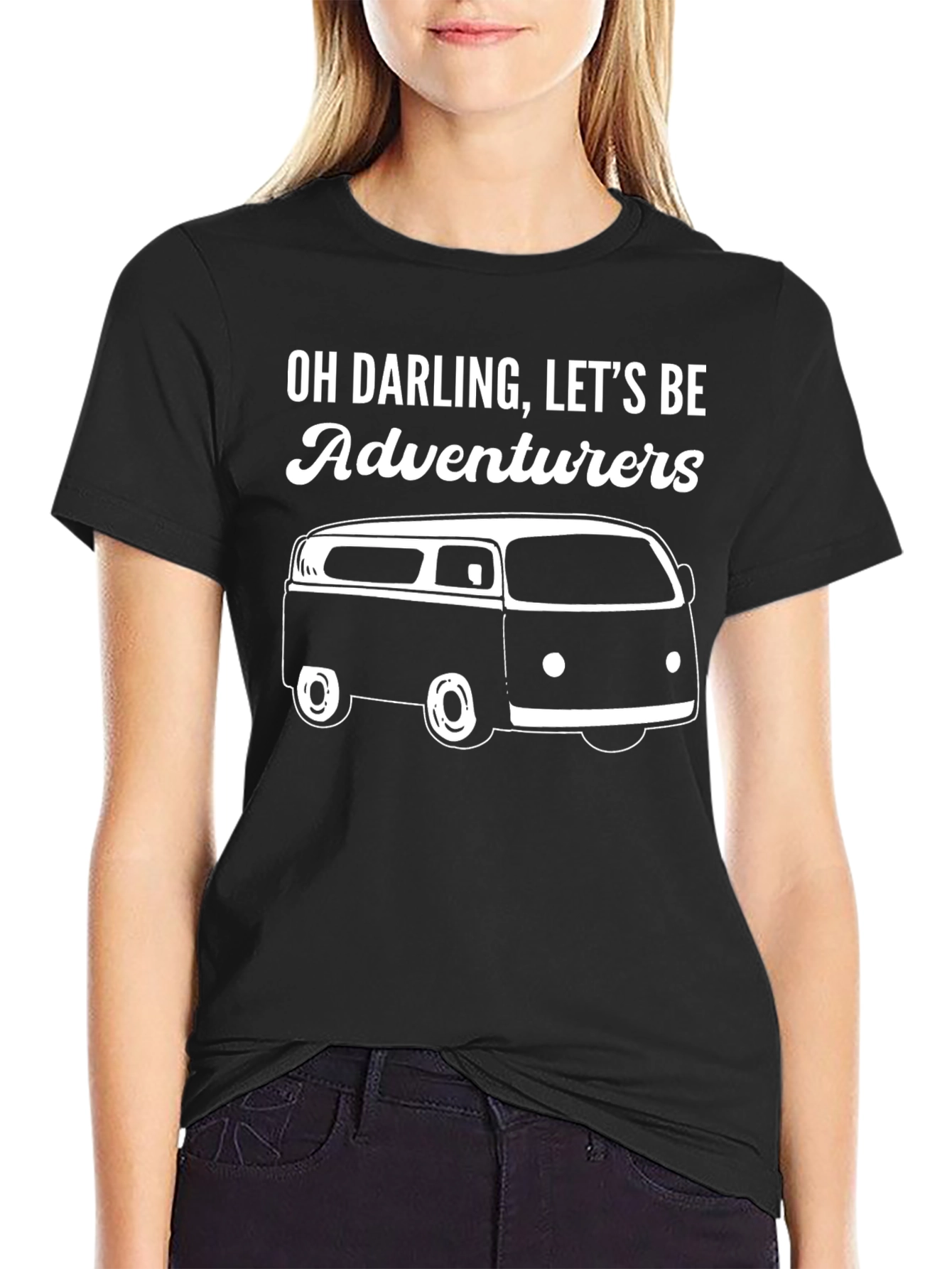 Adventure Awaits - Oh Darling Lets Be Adventurers T-Shirt