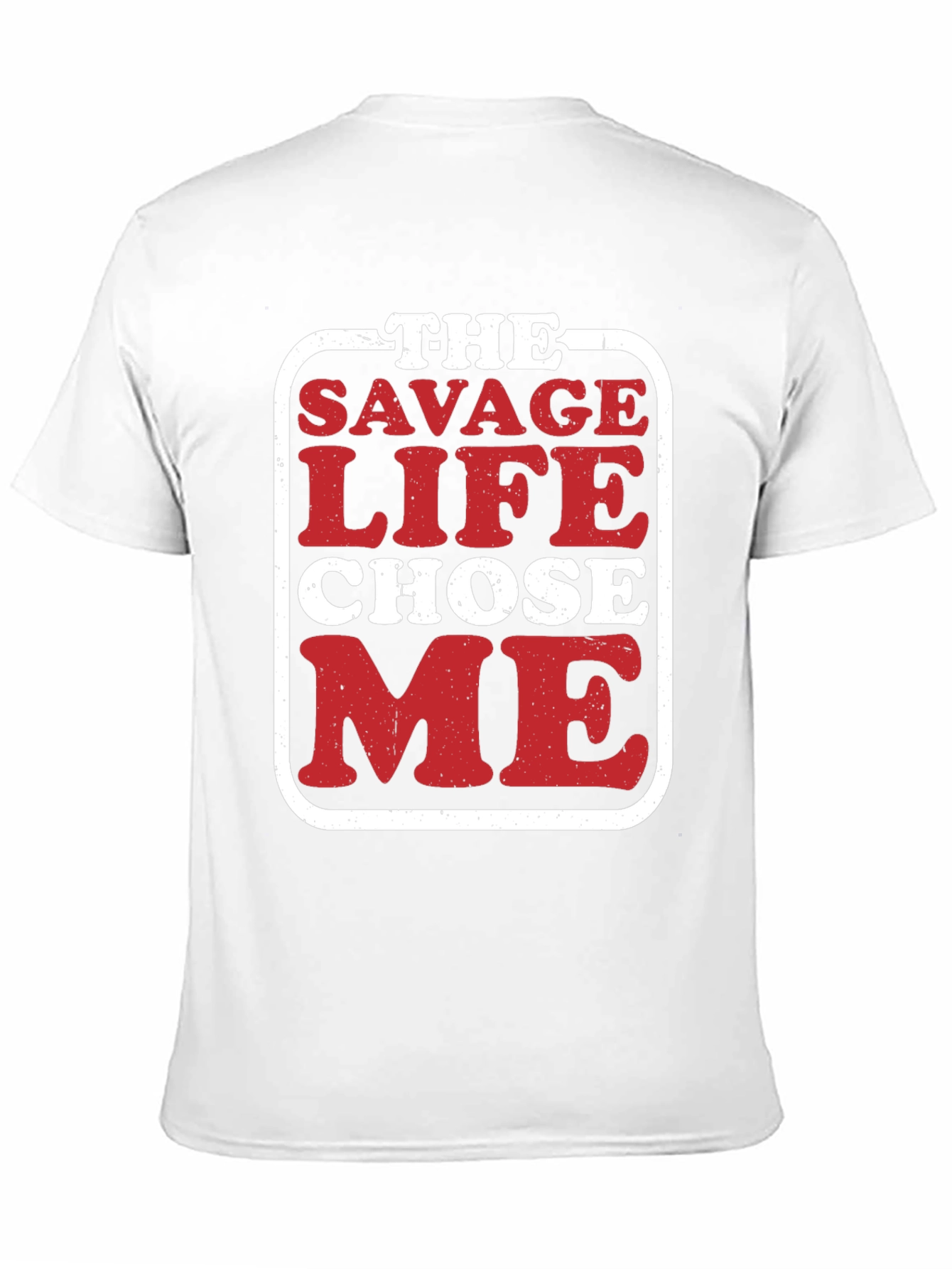 Savage Life Black Graphic T-Shirt
