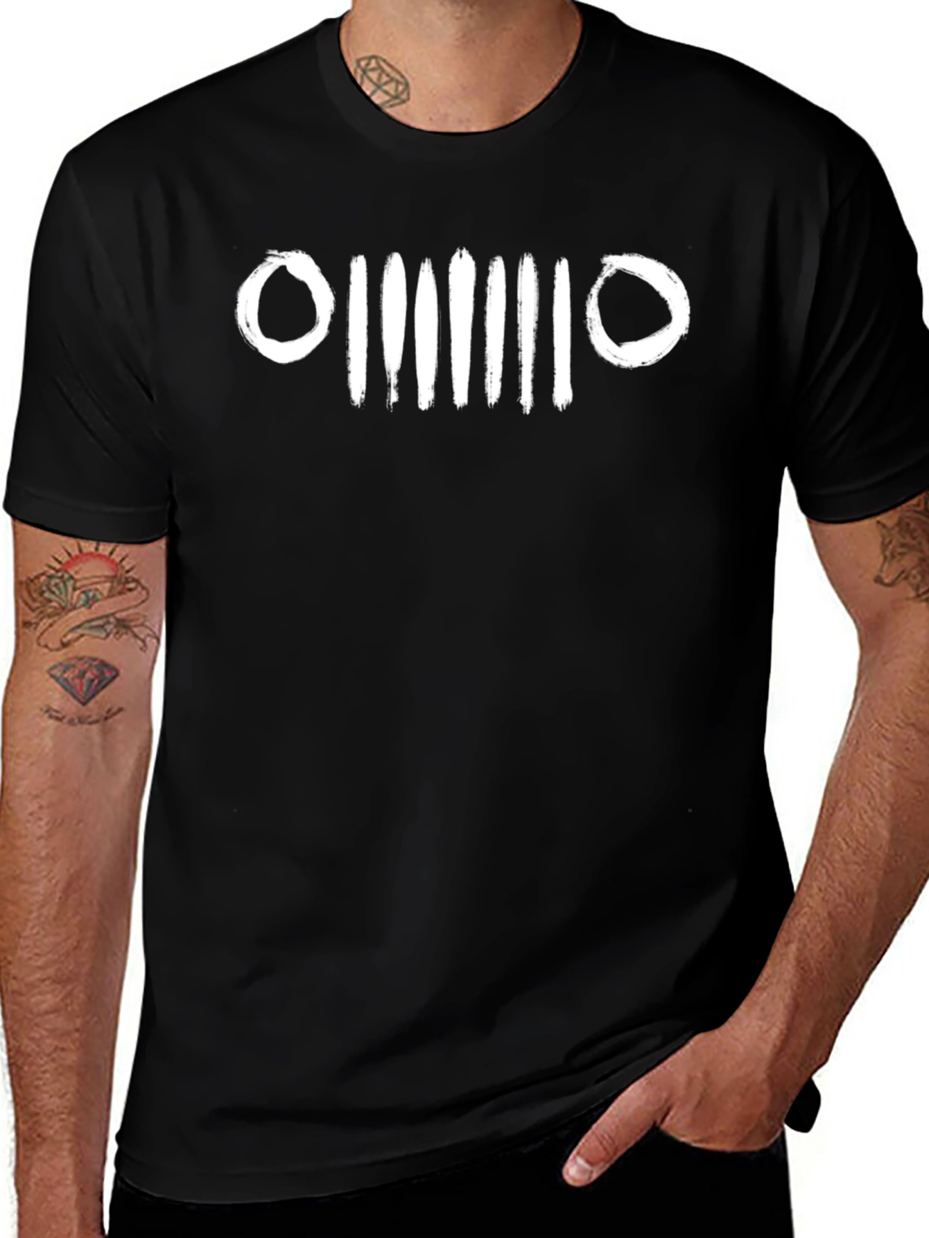 Jeep Grille T-Shirt - Stylish Automotive Apparel