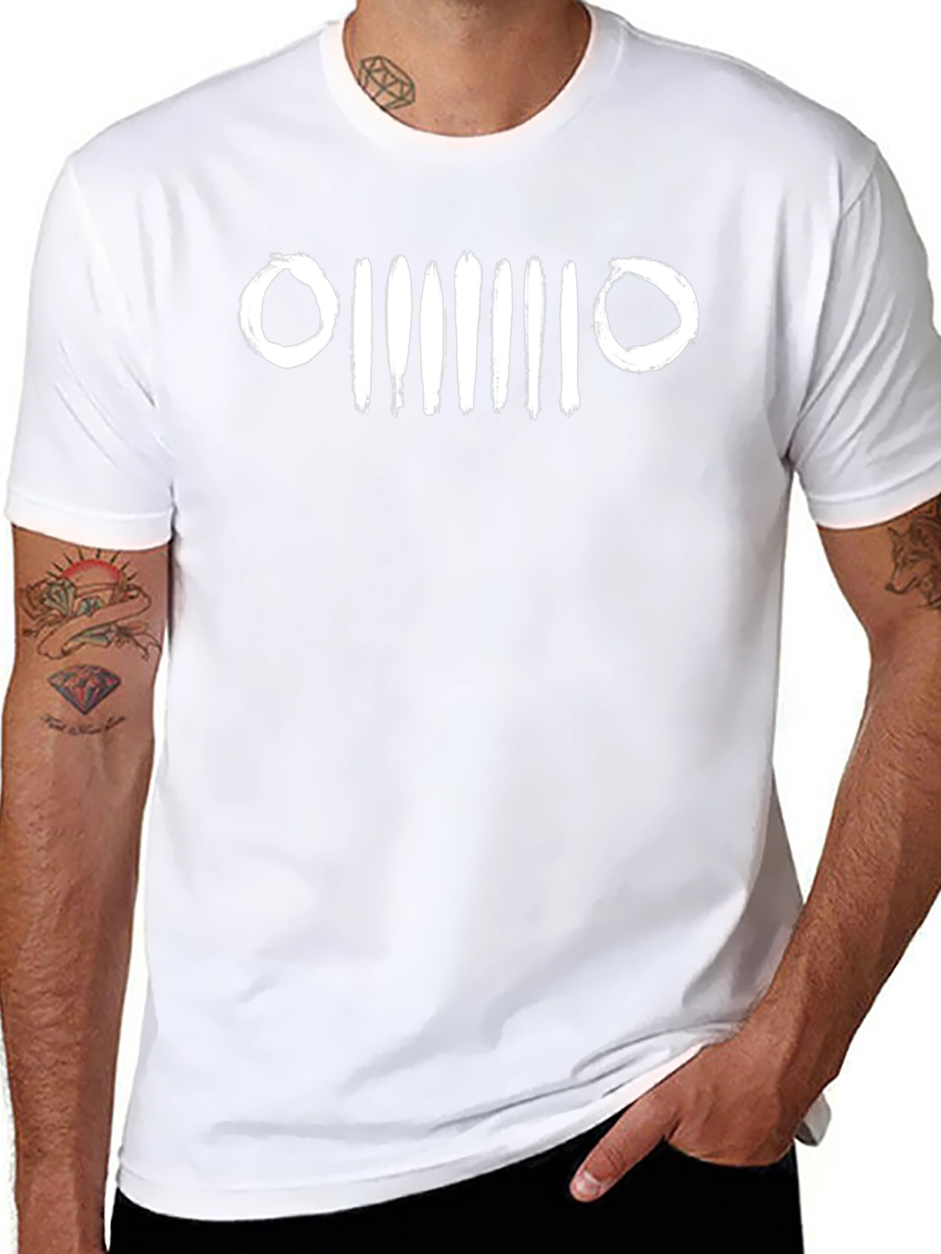 Jeep Grille T-Shirt - Stylish Automotive Apparel