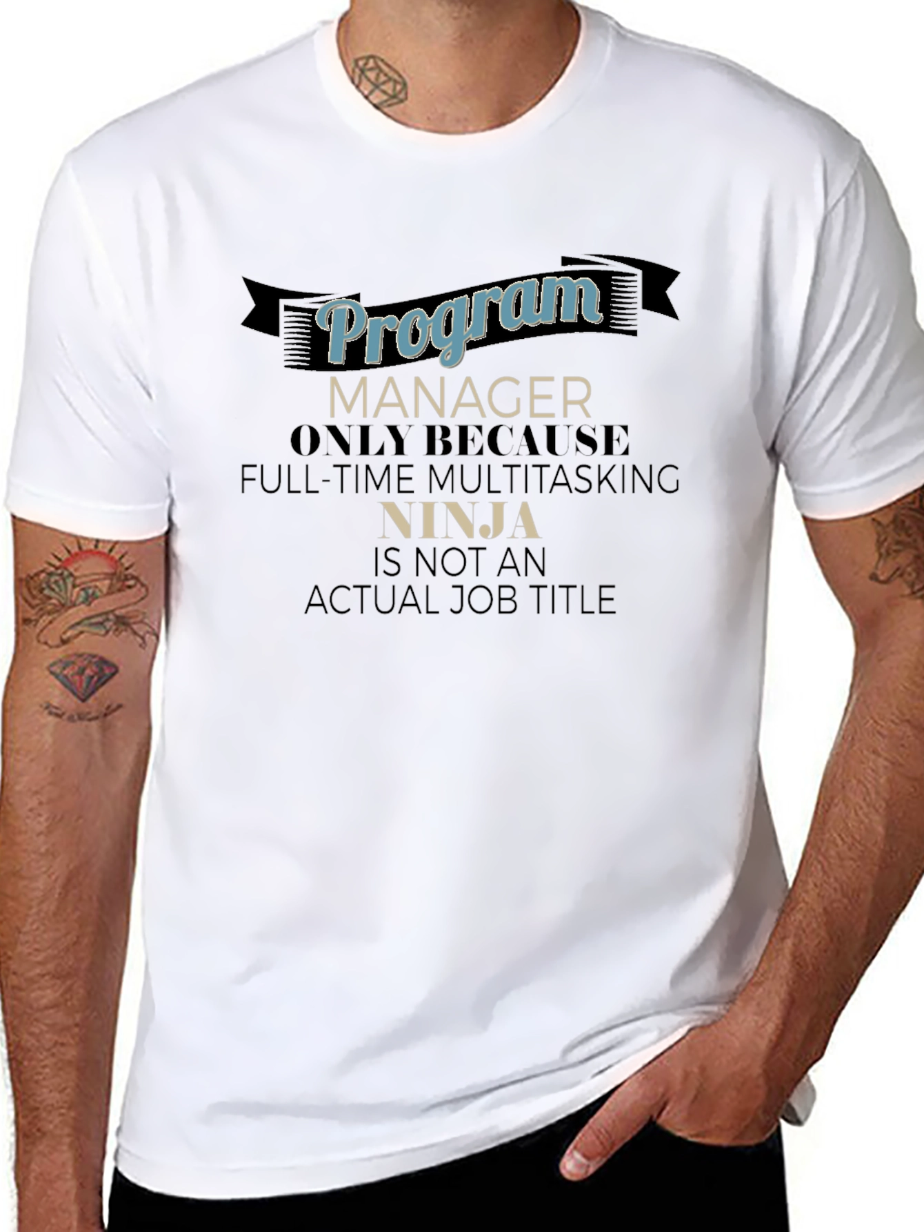 Program Manager Ninja T-Shirt