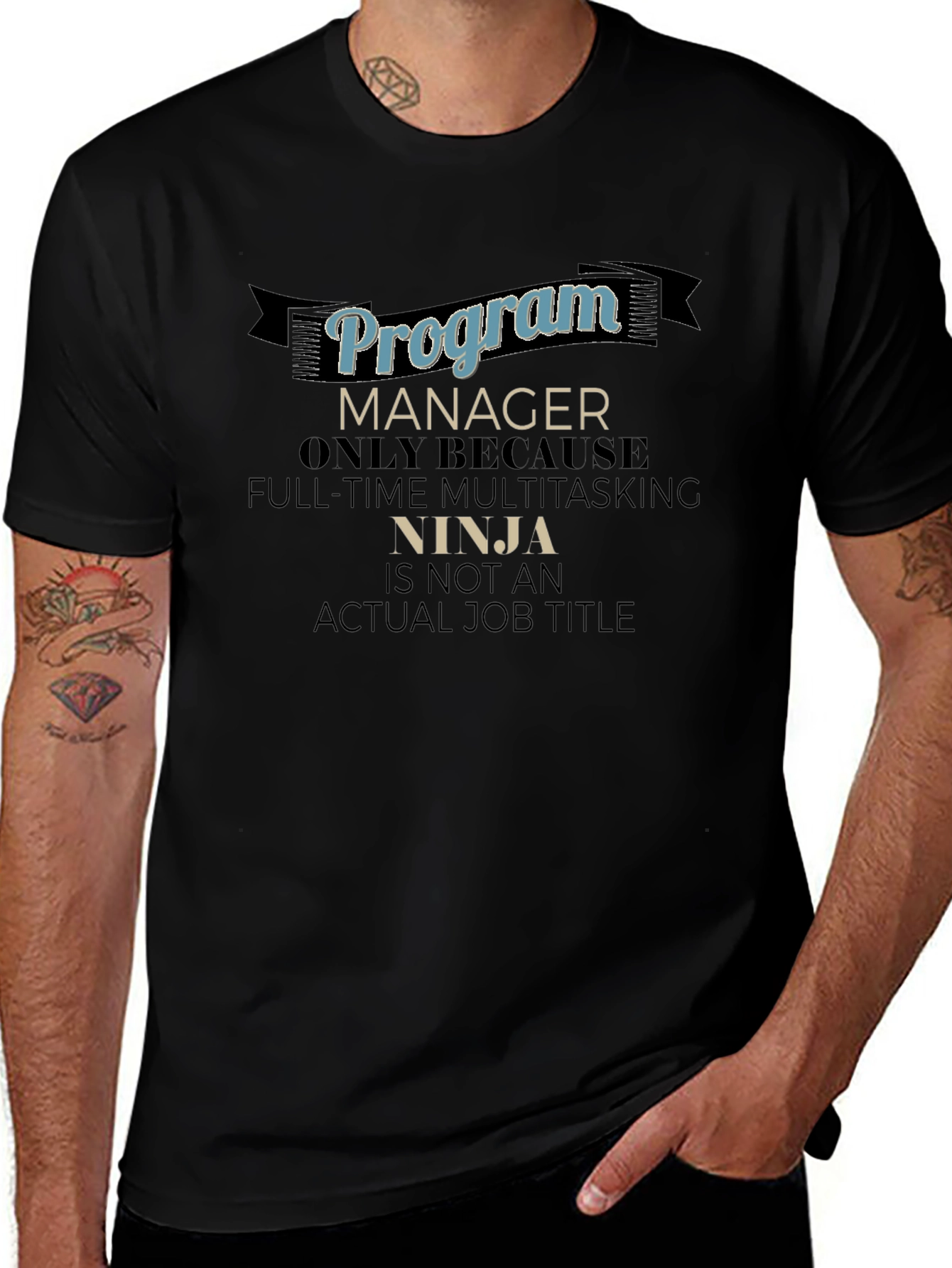 Program Manager Ninja T-Shirt