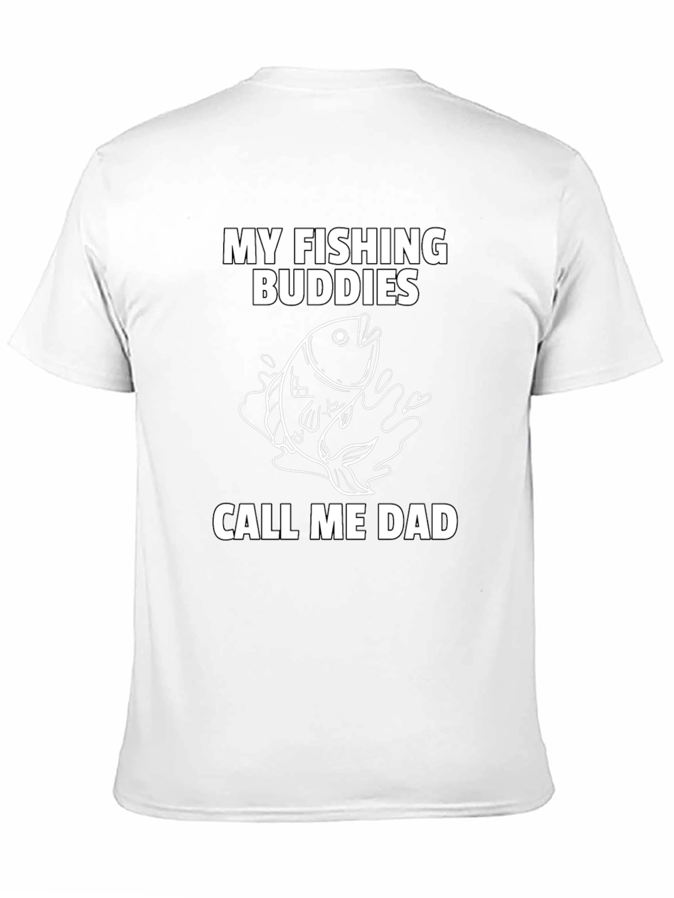 Fishing Buddies Dad T-Shirt - Angler Fathers Day Gift