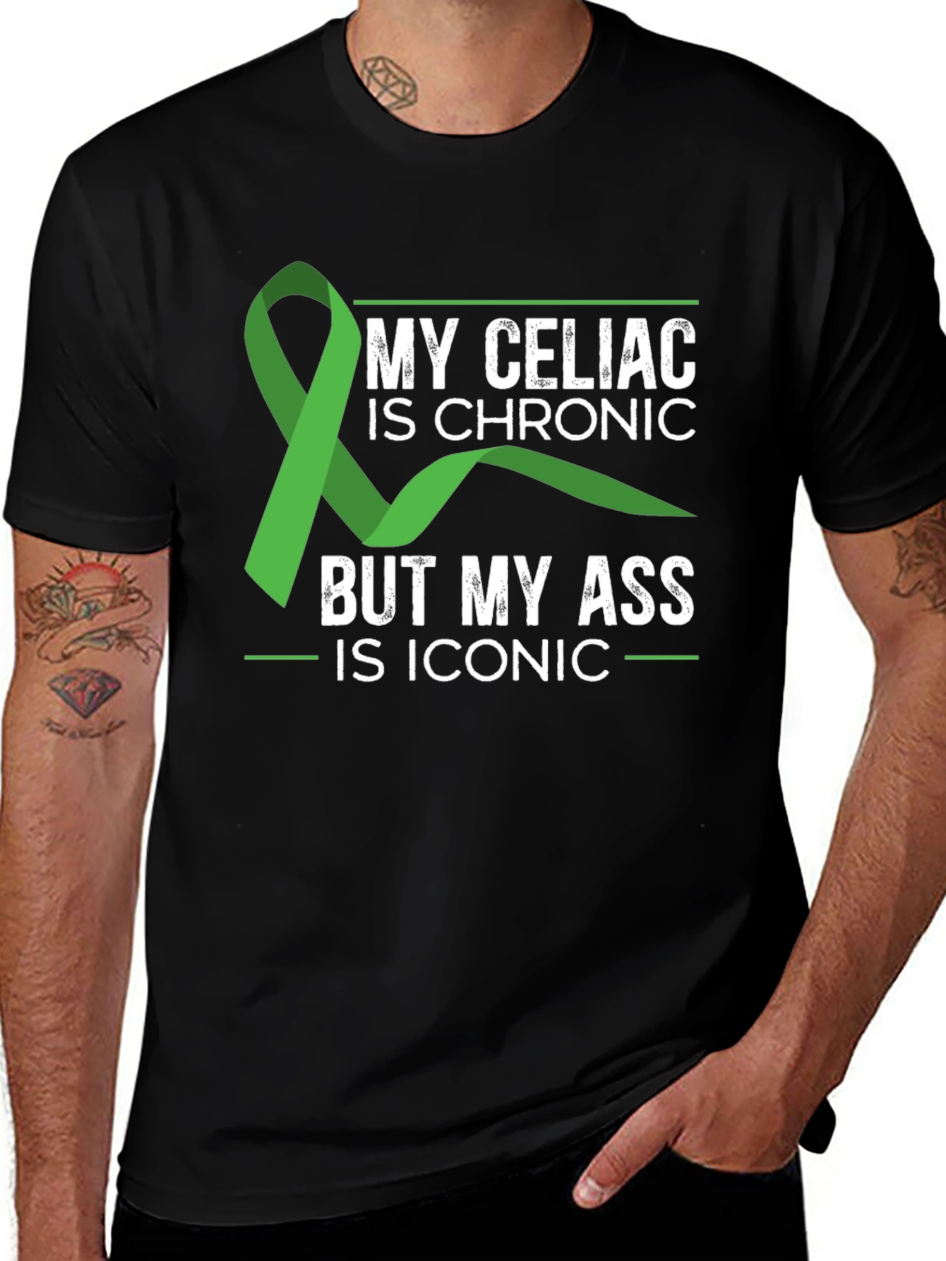Celiac Awareness T-Shirt - Iconic Style Chronic Condition