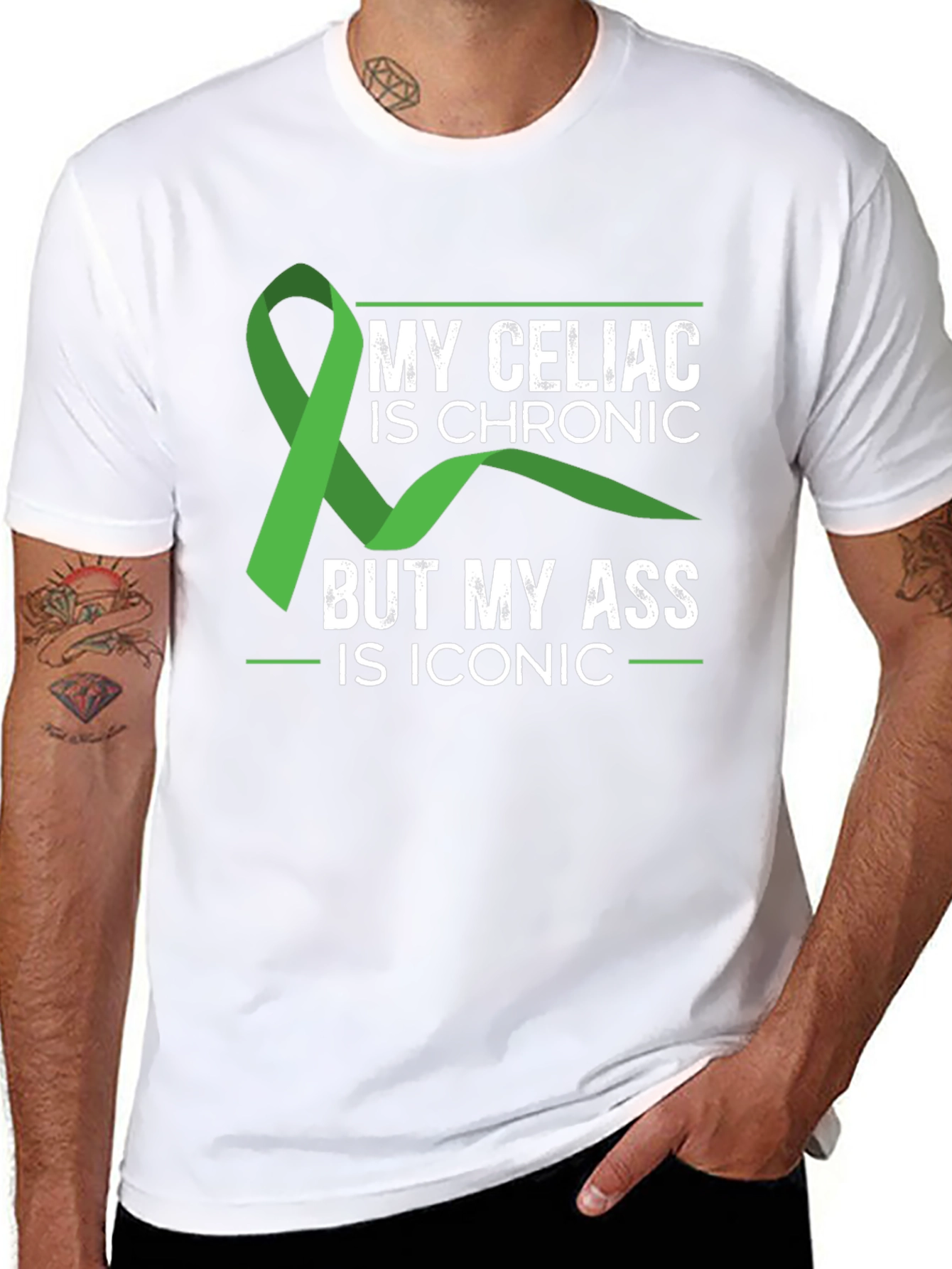 Celiac Awareness T-Shirt - Iconic Style Chronic Condition