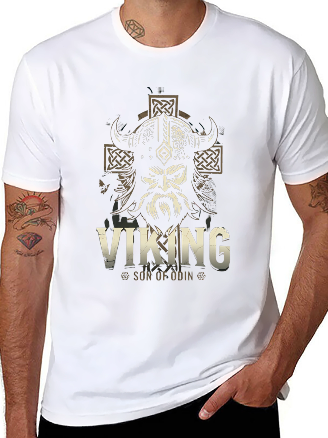Viking Son of Odin Black T-Shirt
