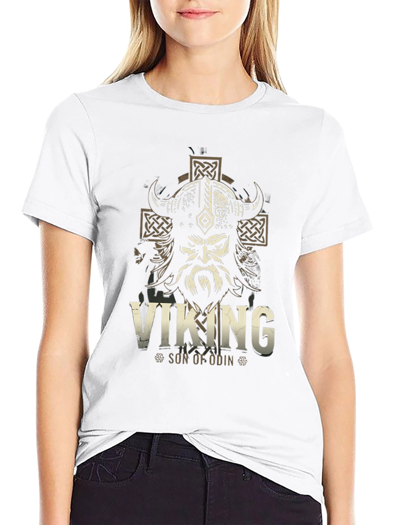 Viking Son of Odin Black T-Shirt