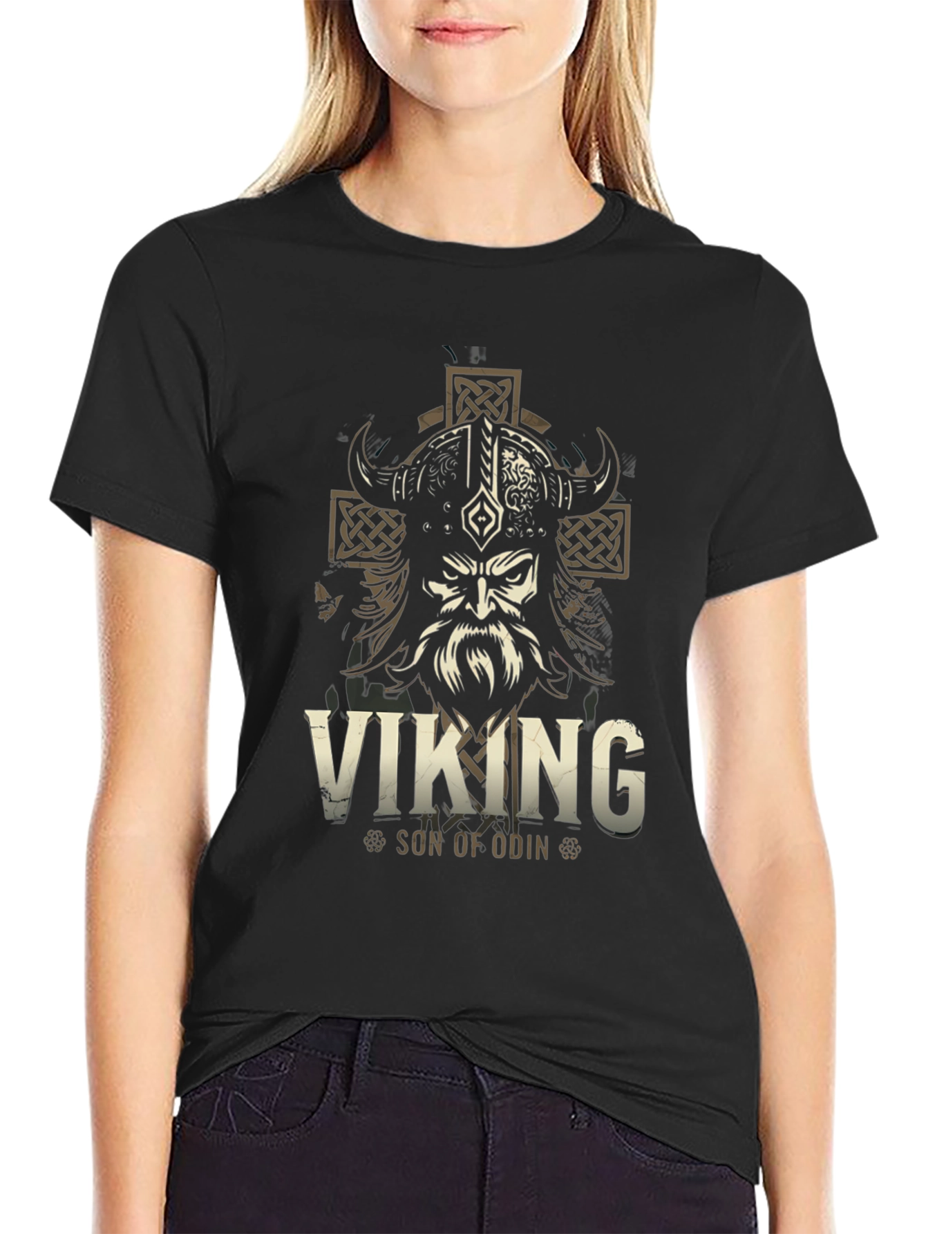 Viking Son of Odin Black T-Shirt